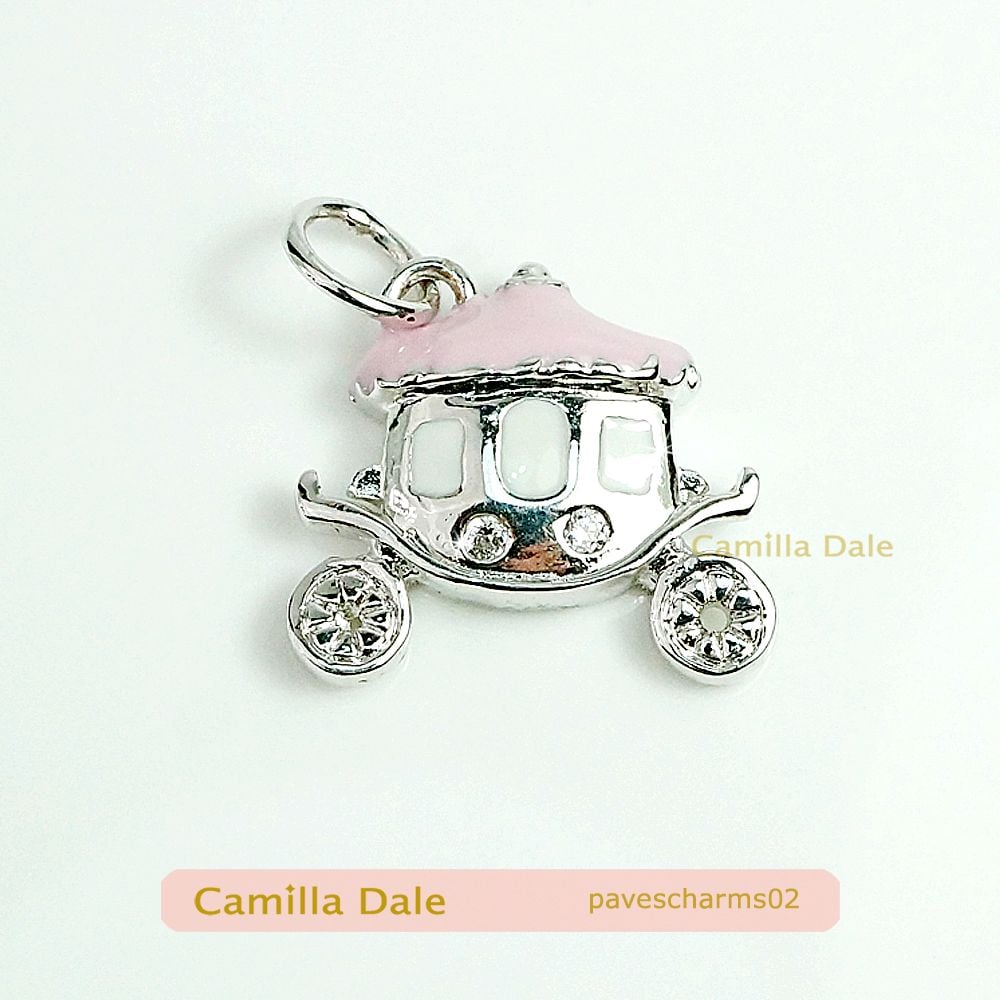 CamillaDale 灰姑娘馬車手鍊吊飾【02】 適用潘朵拉手鍊