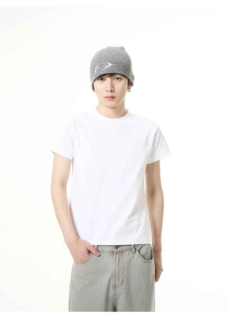 ♡韓國修身百搭素色短袖♡