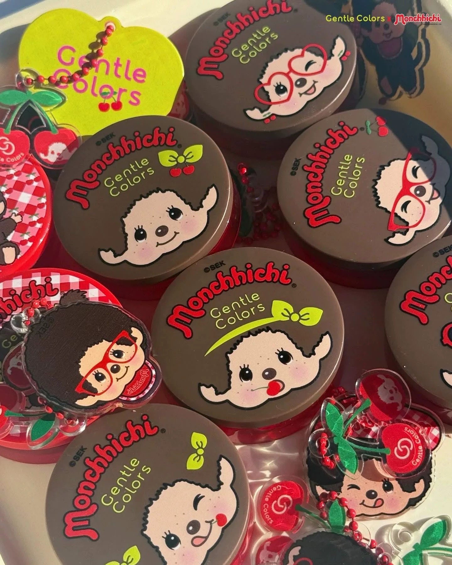 泰國限定！Gentle colors蒙奇奇彩妝