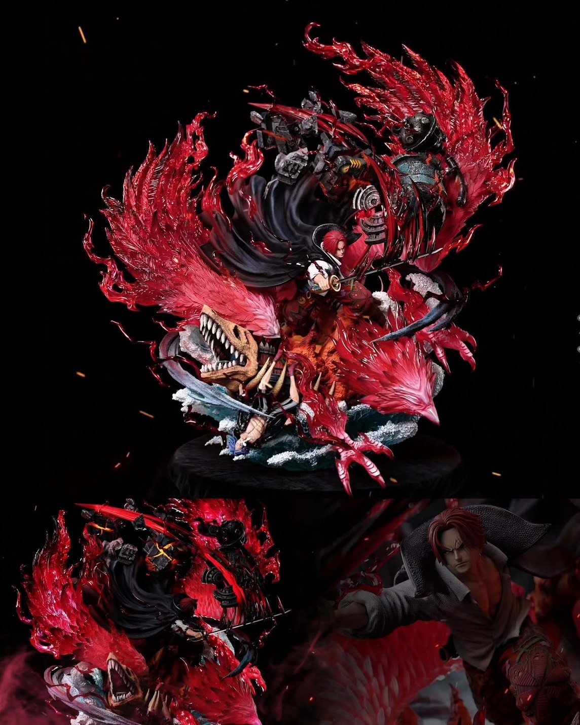 【正版授權】集美殿堂-海賊王 四皇 紅髮香客斯