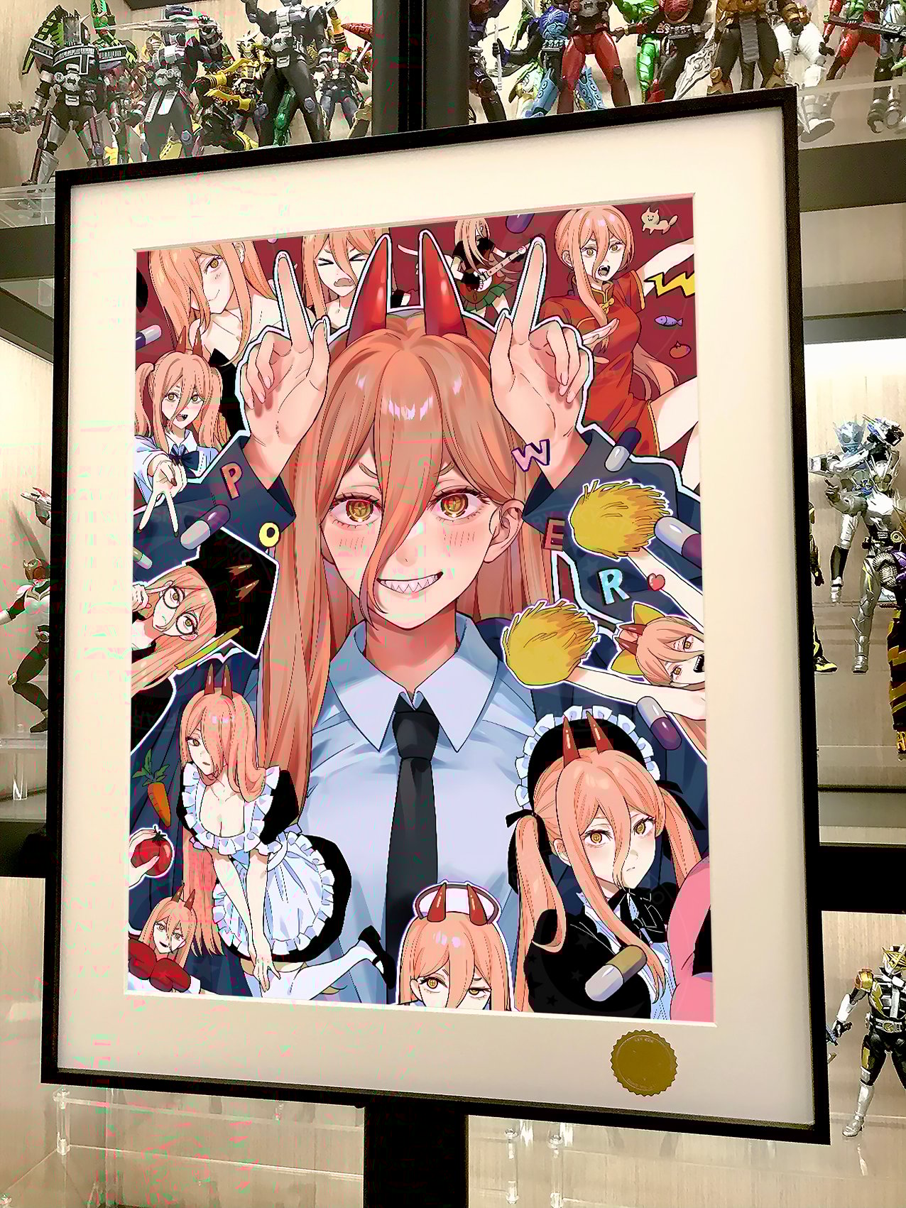 【週邊】星空工作室－電鋸人 百變帕瓦 裝飾畫