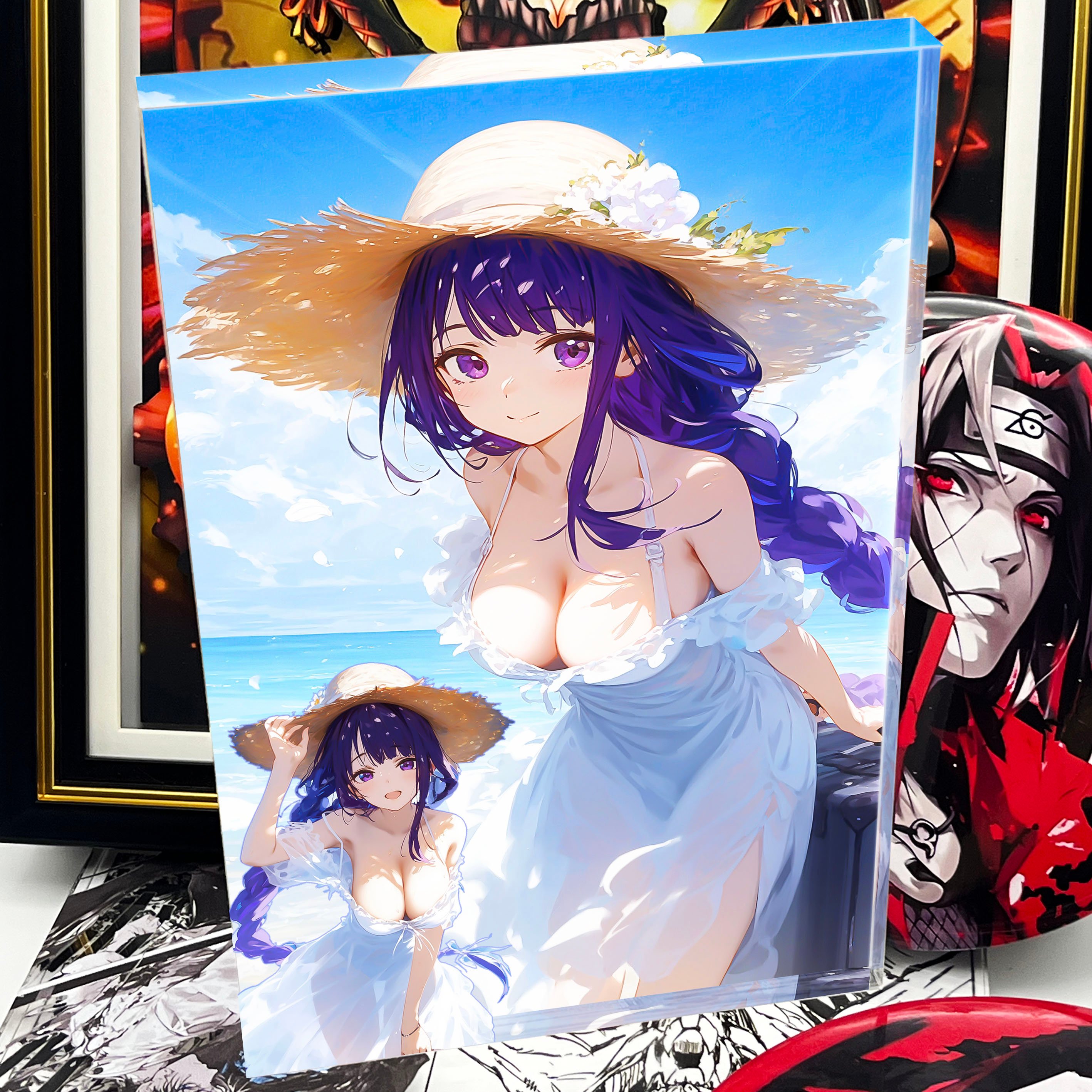 【週邊】阿喵畫社-海風吹吹 雷電將軍