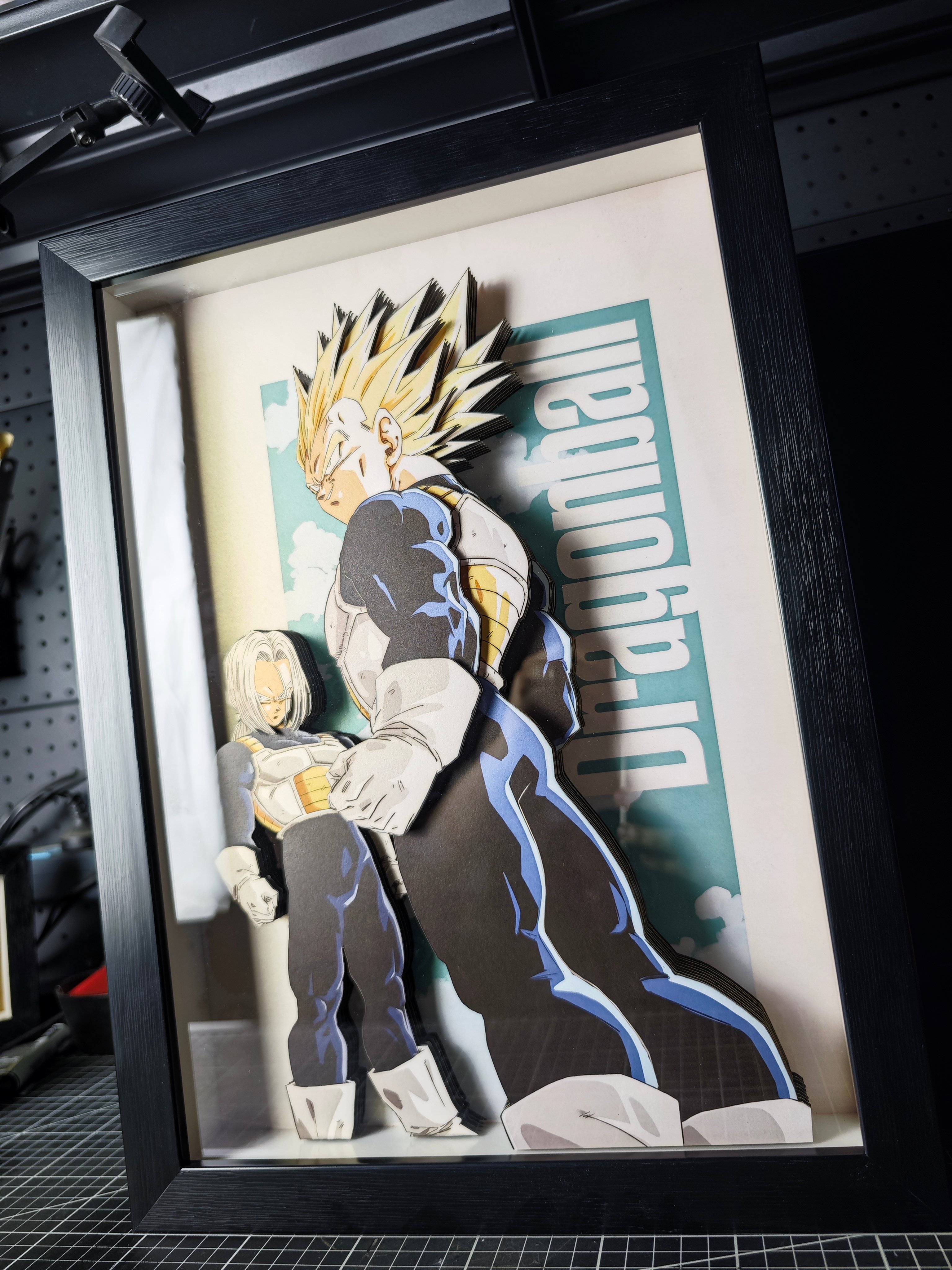 【週邊】DMC 醉猴組-貝吉塔&特南克斯 立體裝飾畫