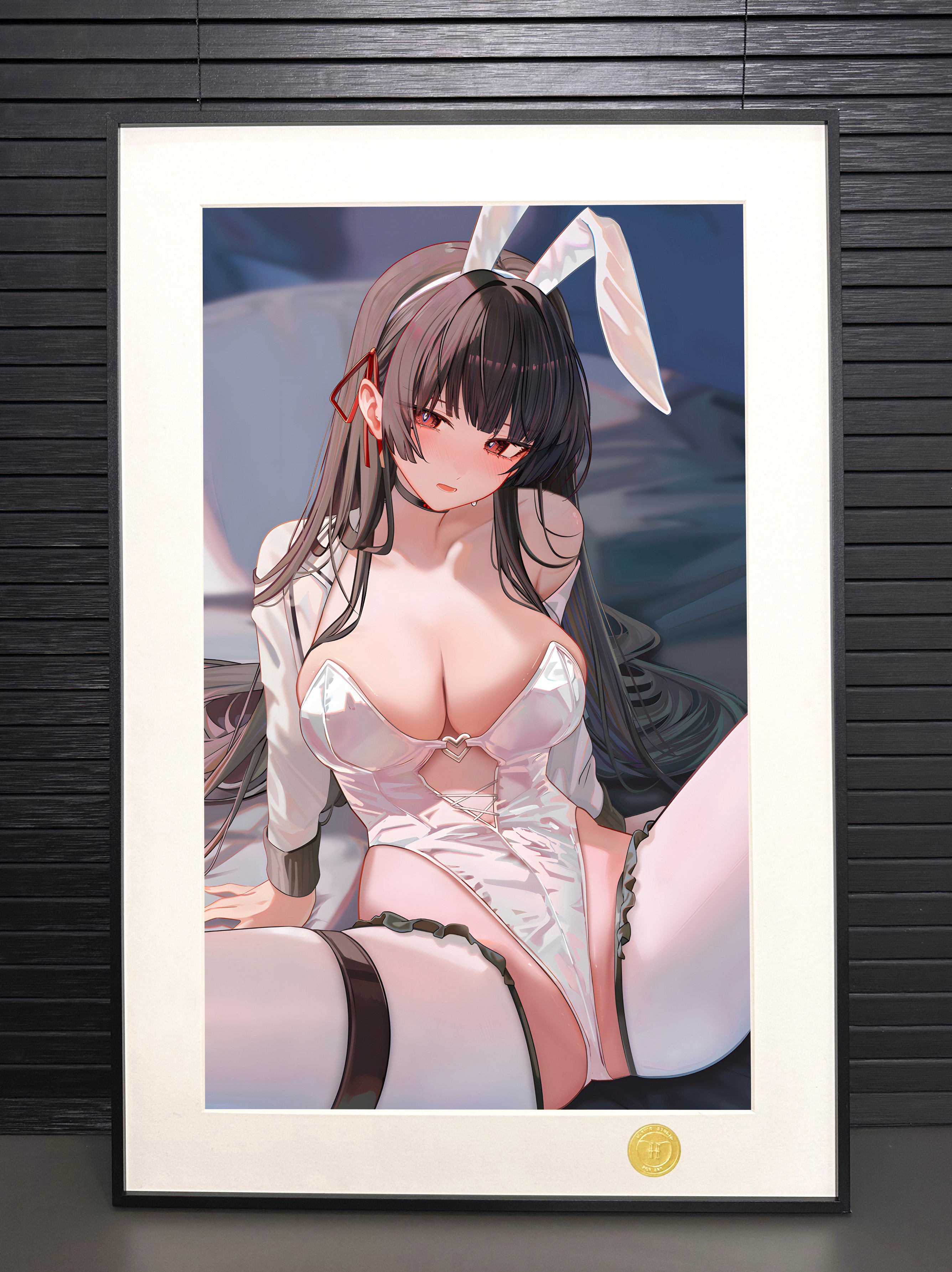 【週邊】H2工作室－鳴潮 兔女郎 朽葉千咲 裝飾畫