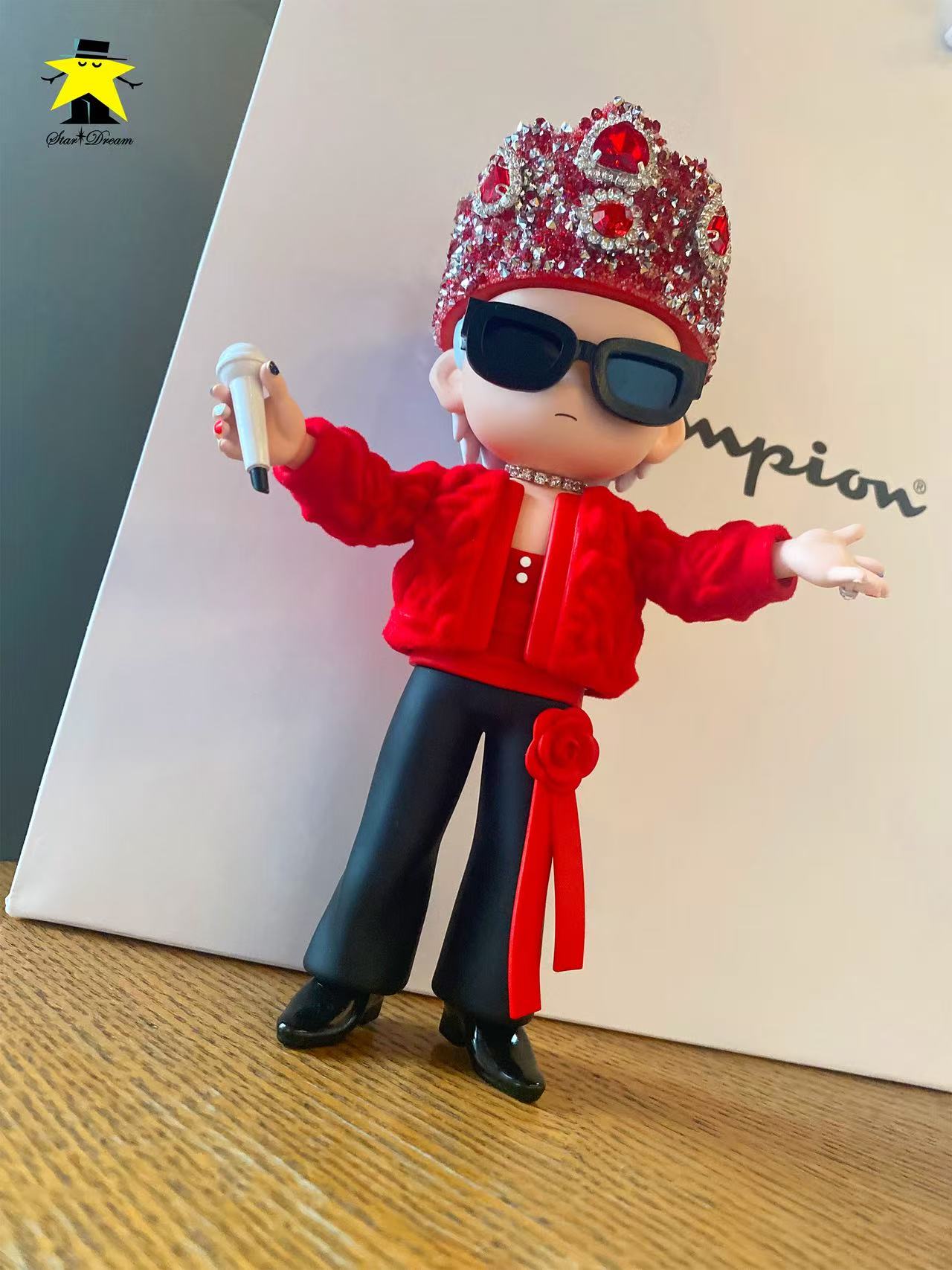 【明星偶像】StarDream-權志龍GD紅玫瑰植絨