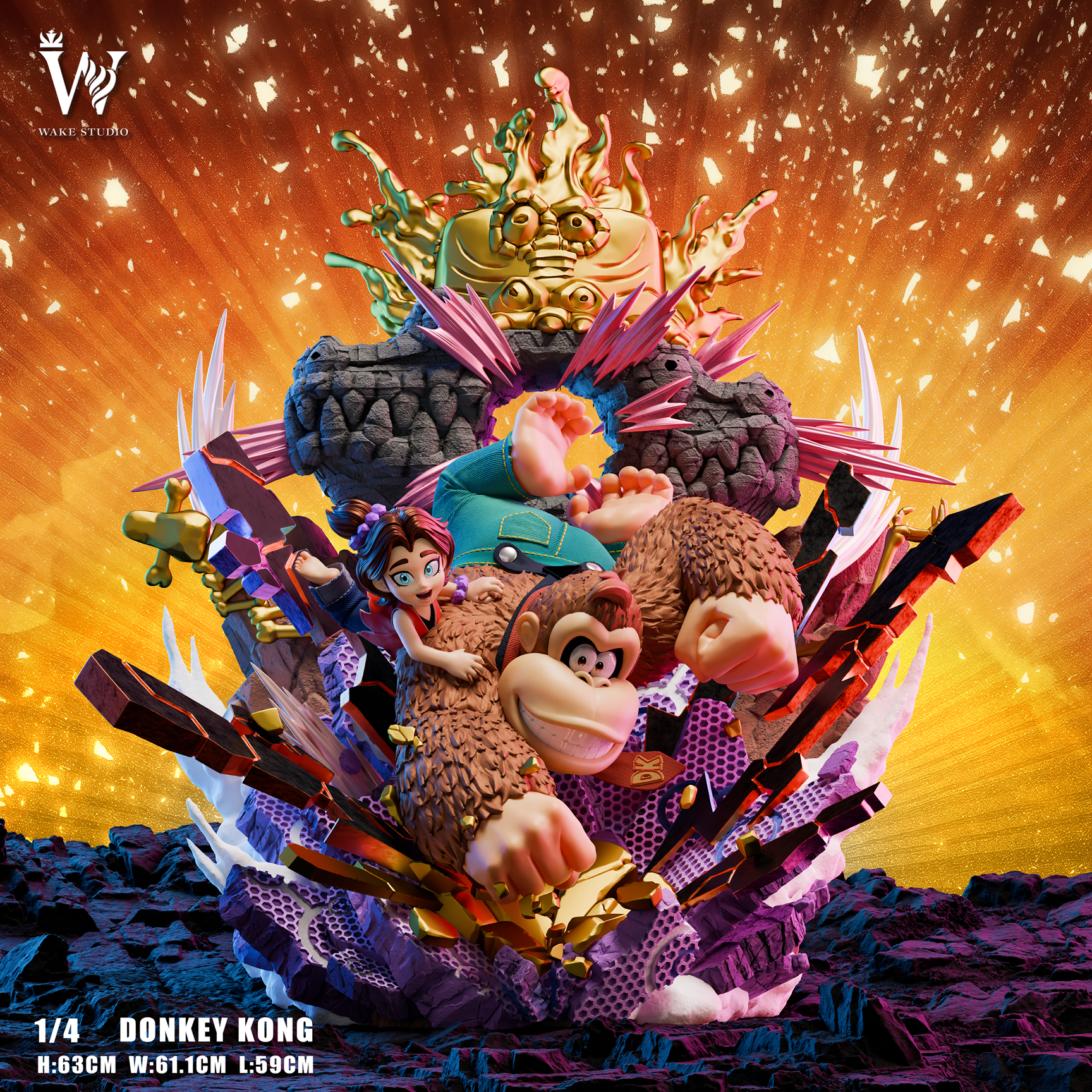 【電玩】Wake Studio-咚奇隆 焦力全開