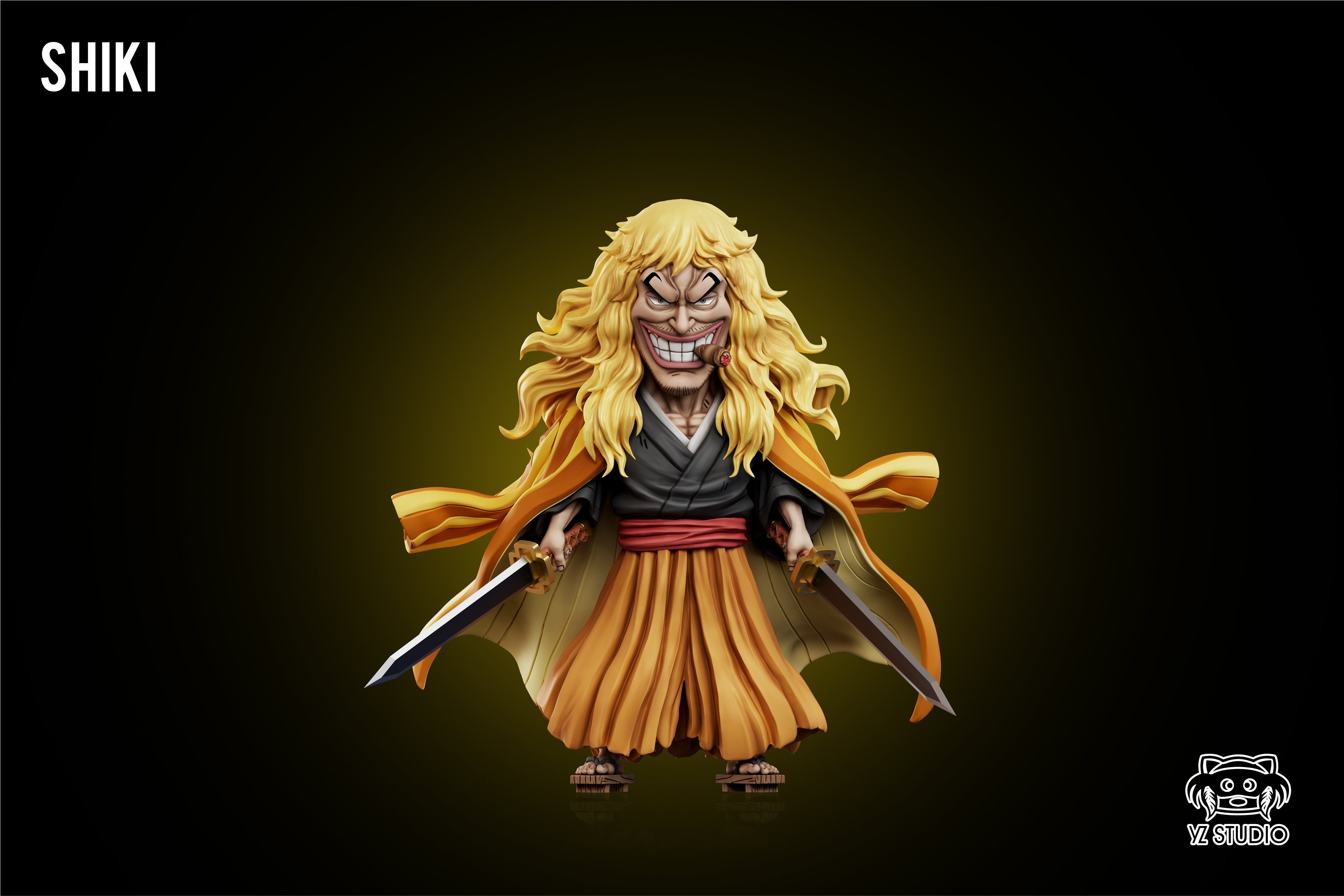 【海賊王】YZ工作室-神之谷大戰 第3彈 洛克斯海賊團 金獅子 史基