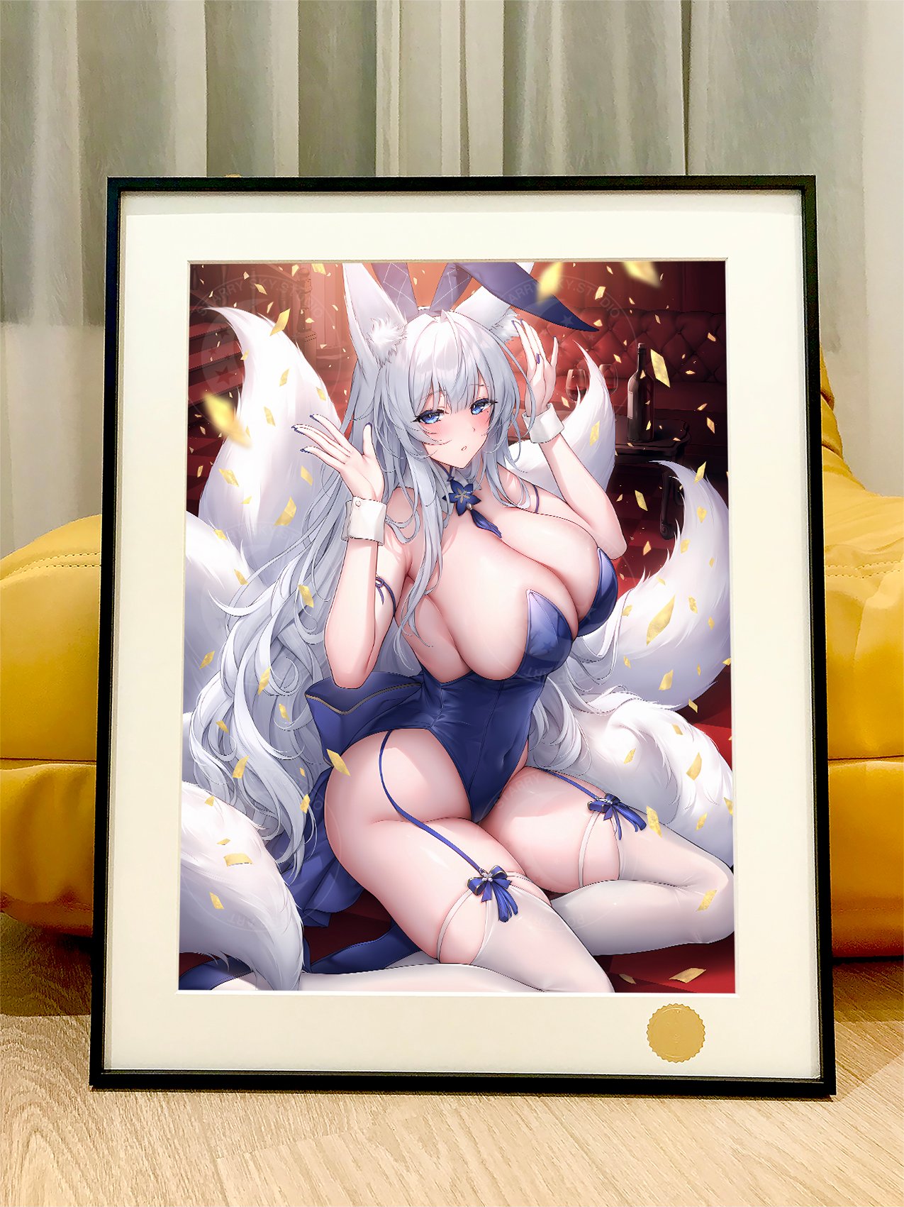 【週邊】星空工作室-信濃 碧藍航線Shinano動畫二次元裝飾畫