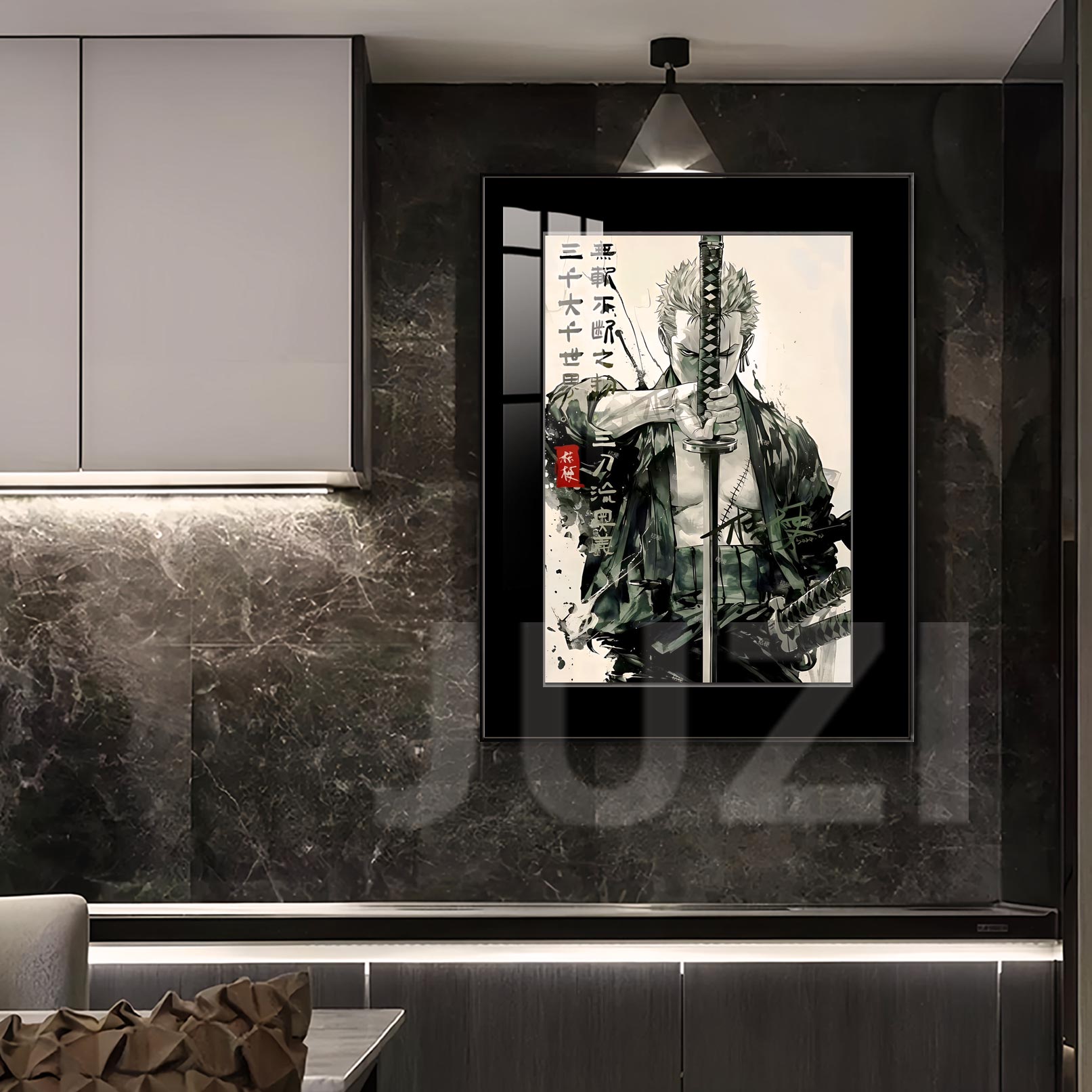 【週邊】橘子工作室－三千世界：奧義索隆持劍 裝飾畫