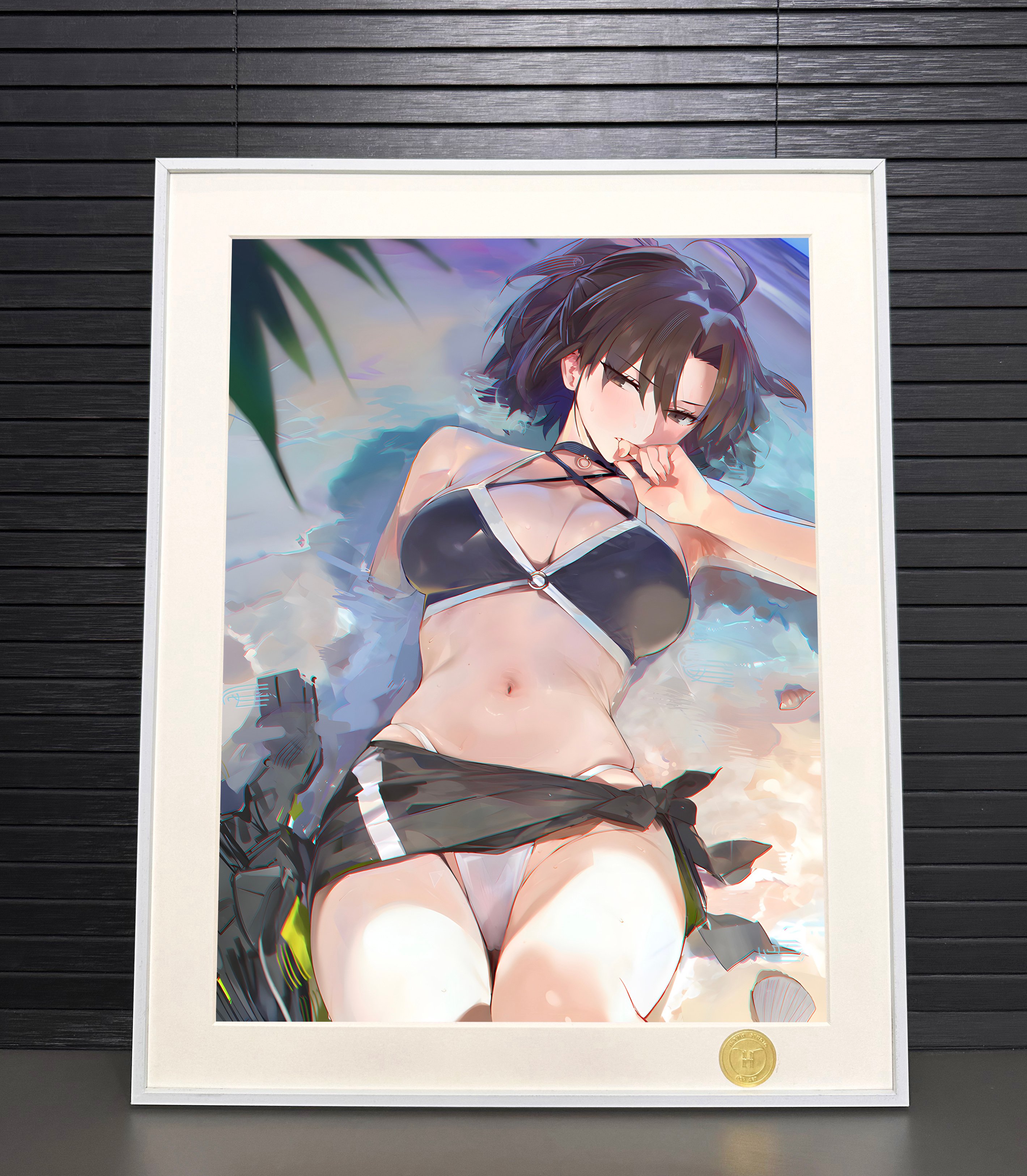 【週邊】H2工作室-泳裝兩儀式 FGO玉兔空境界二次元裝飾畫