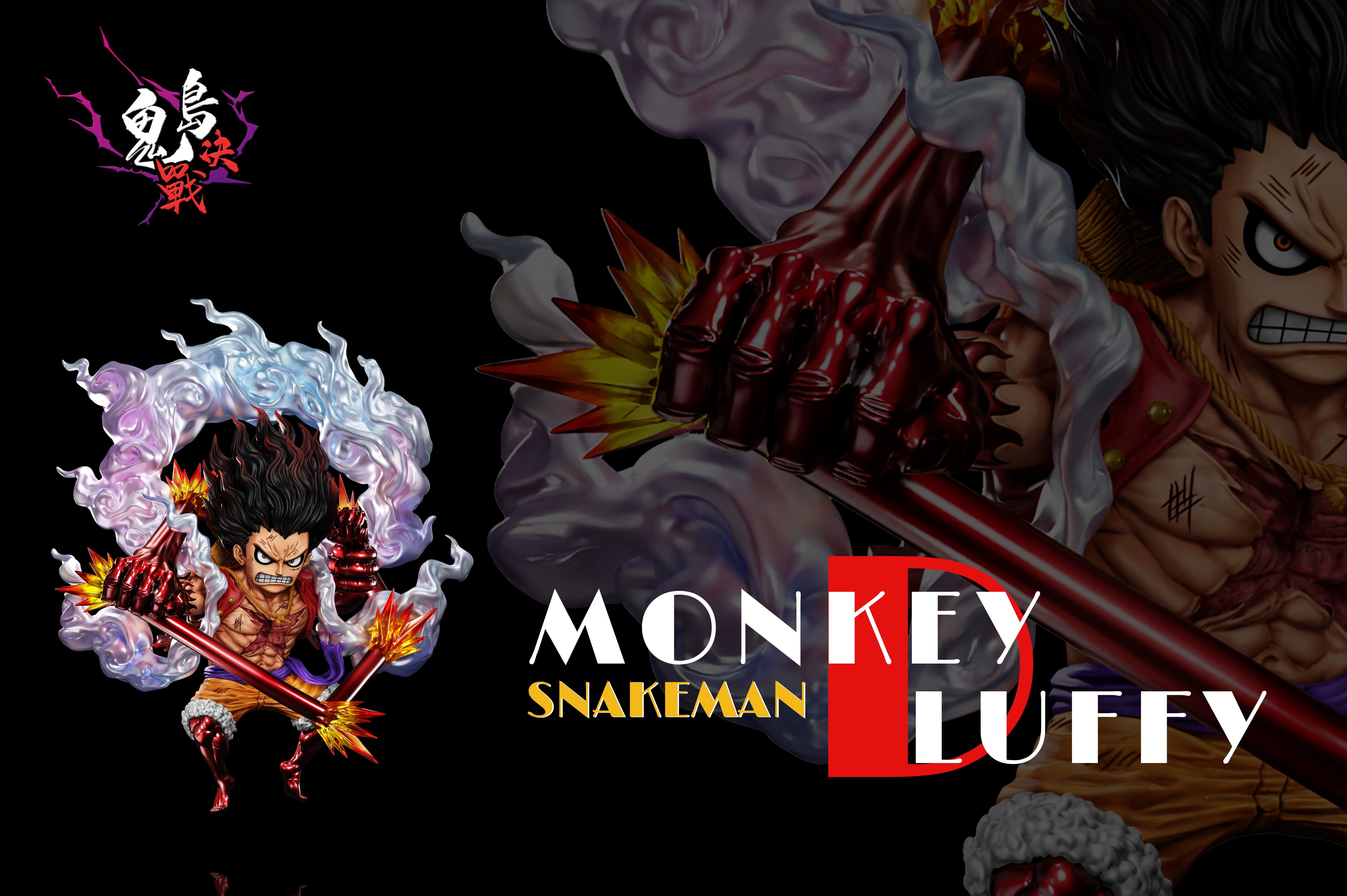 【海賊王】A+研究所－鬼島決戰 第二十七彈 蛇人魯夫