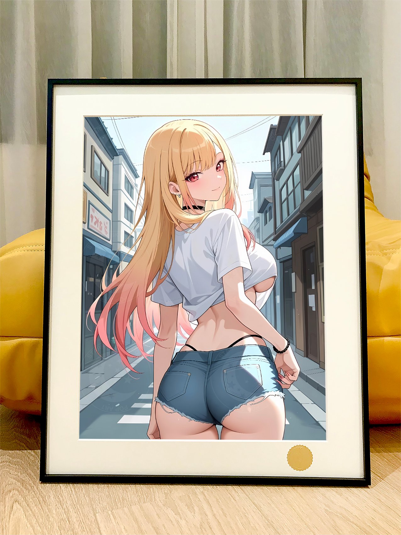 【週邊】星空工作室－戀上換裝娃娃 喜多川回眸 裝飾畫