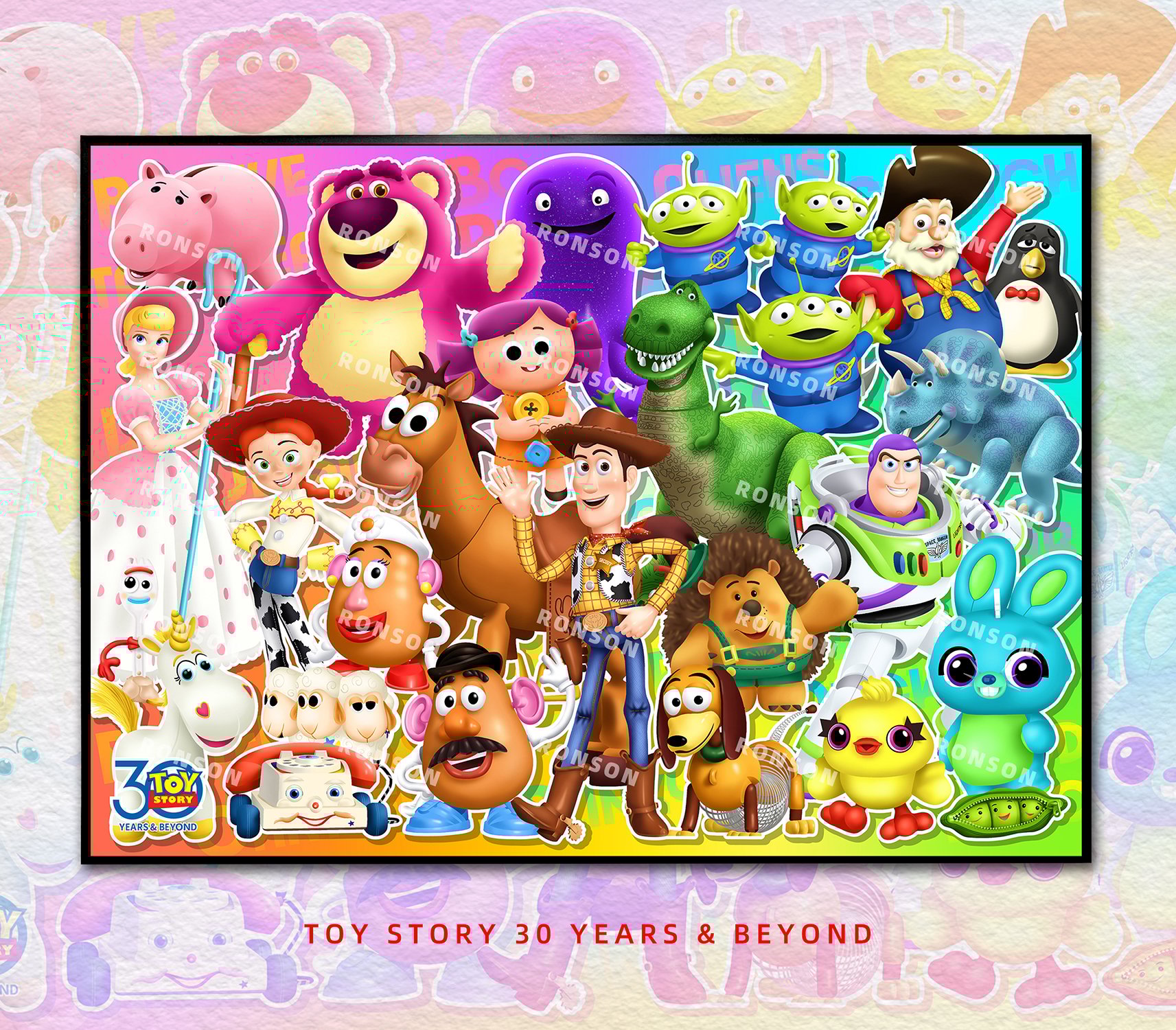 【週邊】神秘畫廊-RAINBOW 系列 o16 玩具總動員30週年