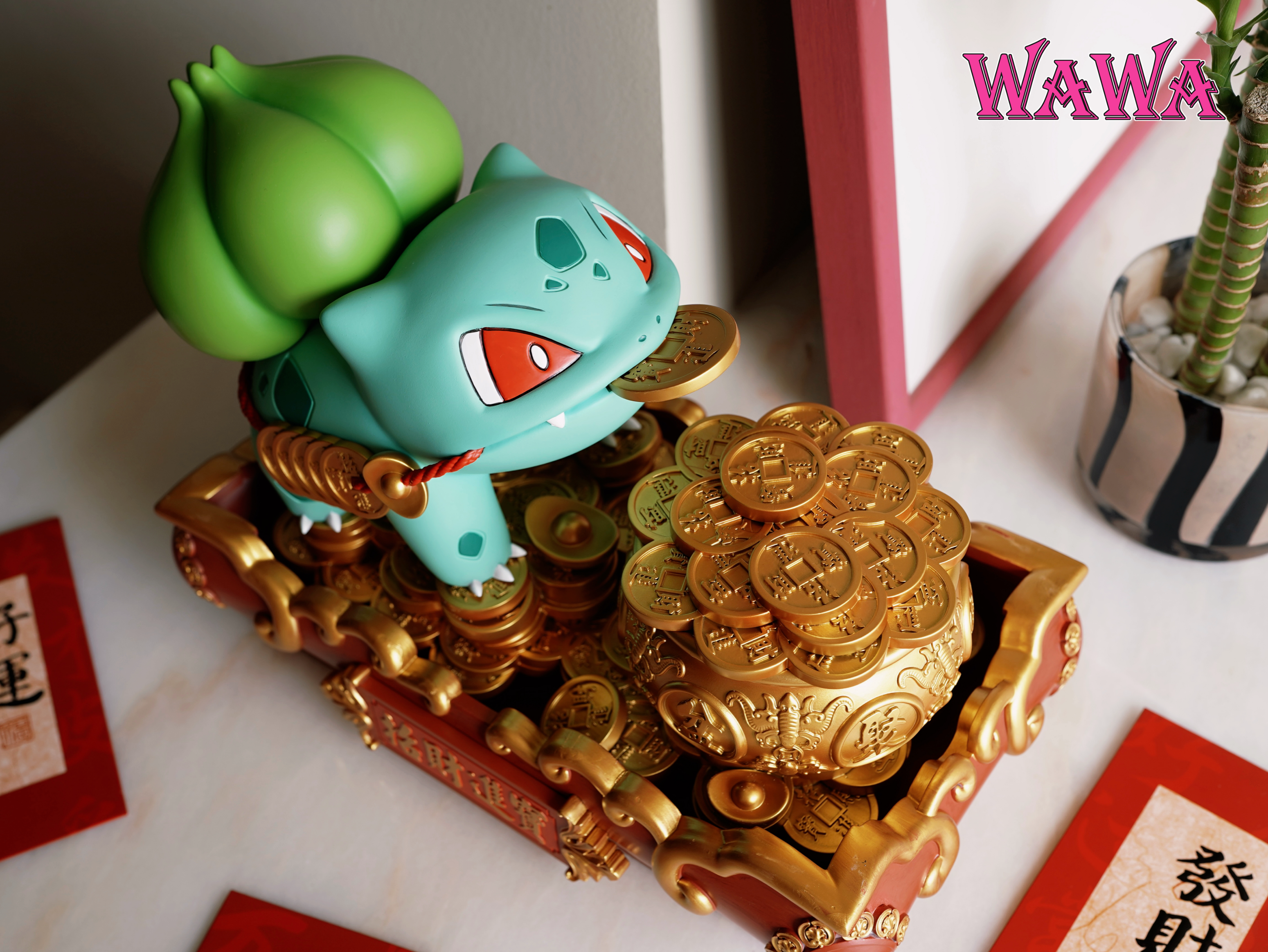 【寶可夢】wawa-studio-招財金蟾妙蛙種子