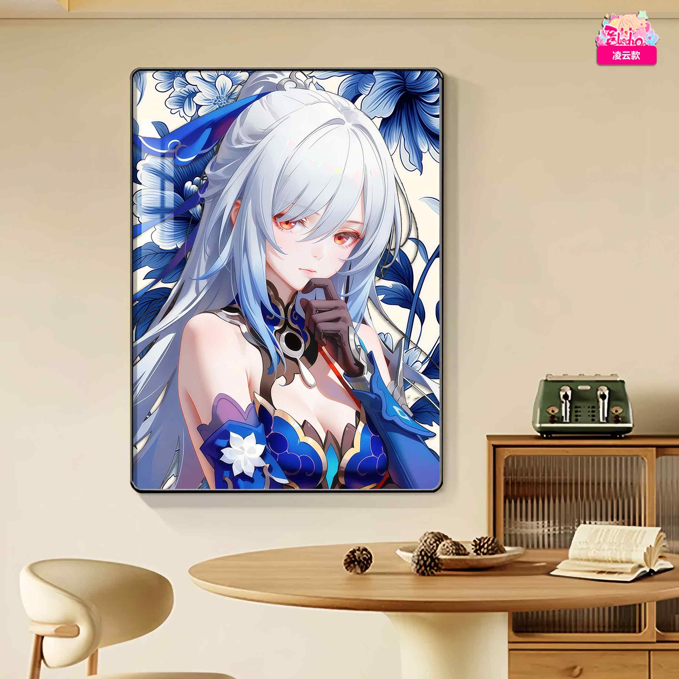 【週邊】阿喵畫社-青花瓷 鏡流