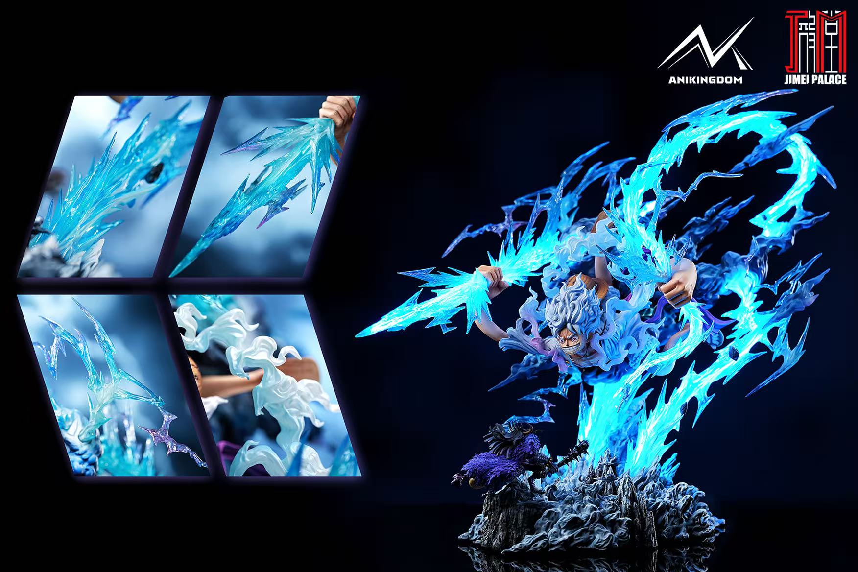 【正版授權】ANIKINGDOM x 集美殿堂-航海王 五檔路飛