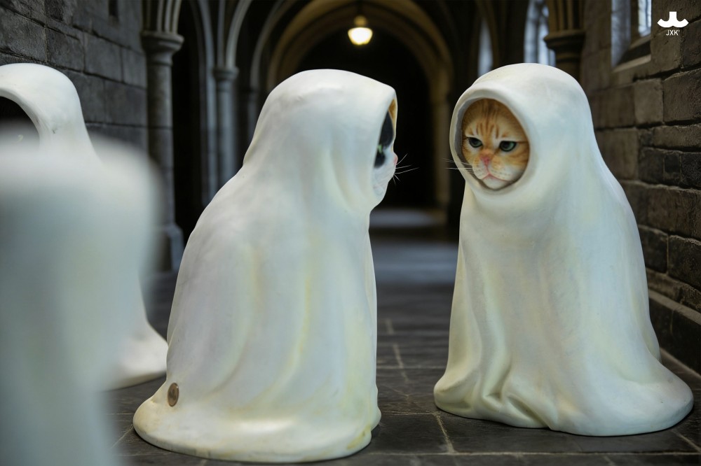 【正版授權】JXK－白袍喵靈