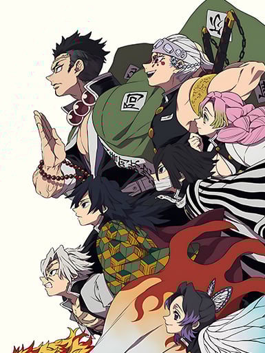 【週邊】巴洛克－鬼滅之刃 九柱出擊 裝飾畫&冰箱貼