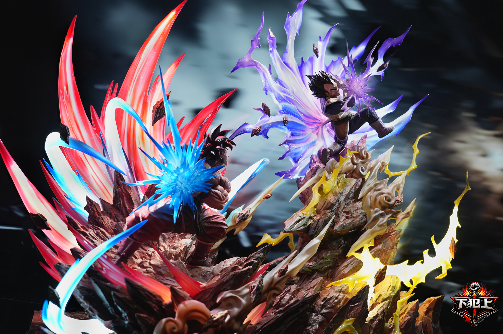 【七龍珠】下犯上工作室－對戰大雕 紅毛 vs 紫毛