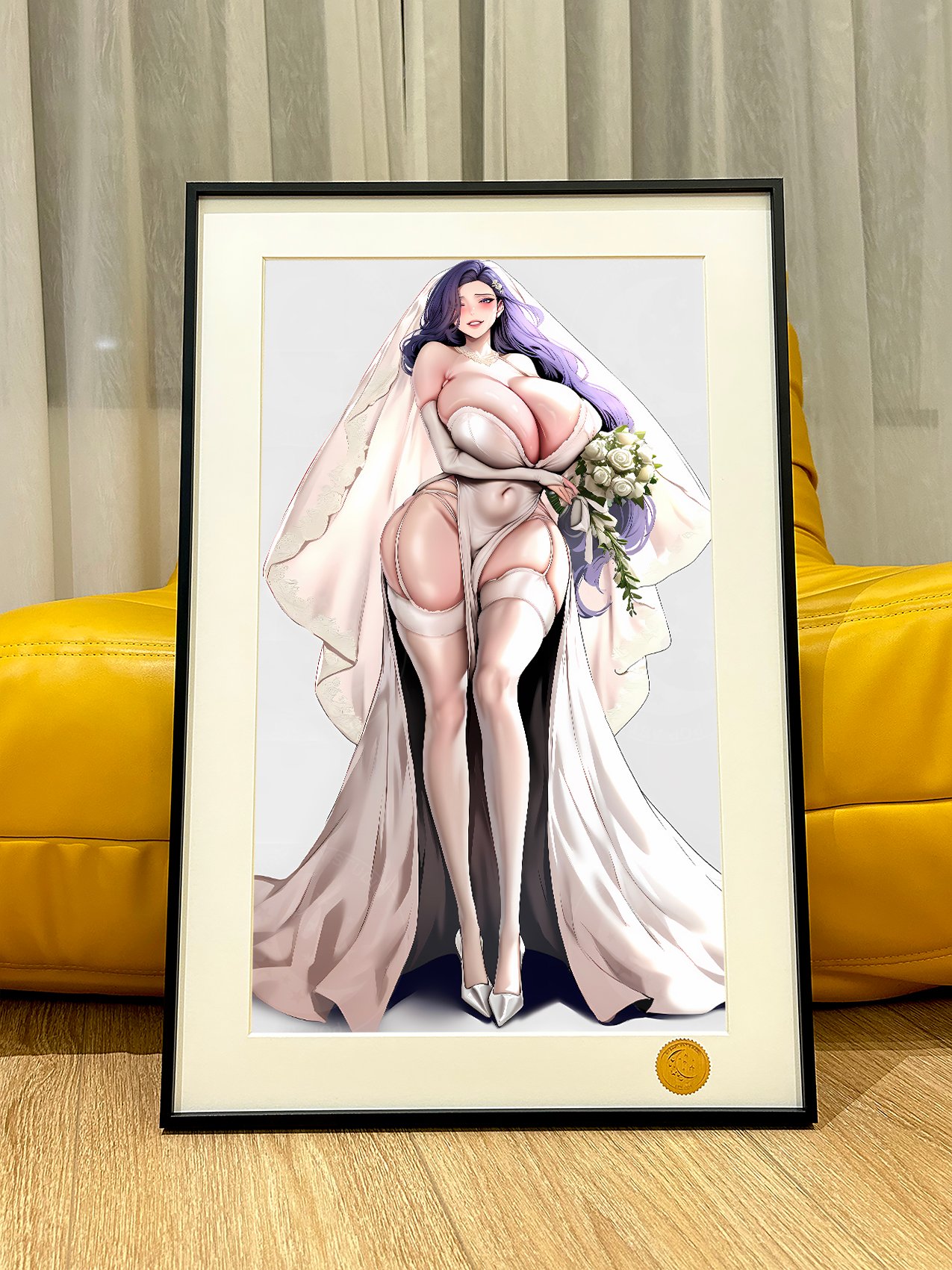 【週邊】星空工作室－美麗新世界 花嫁金美庭 裝飾畫