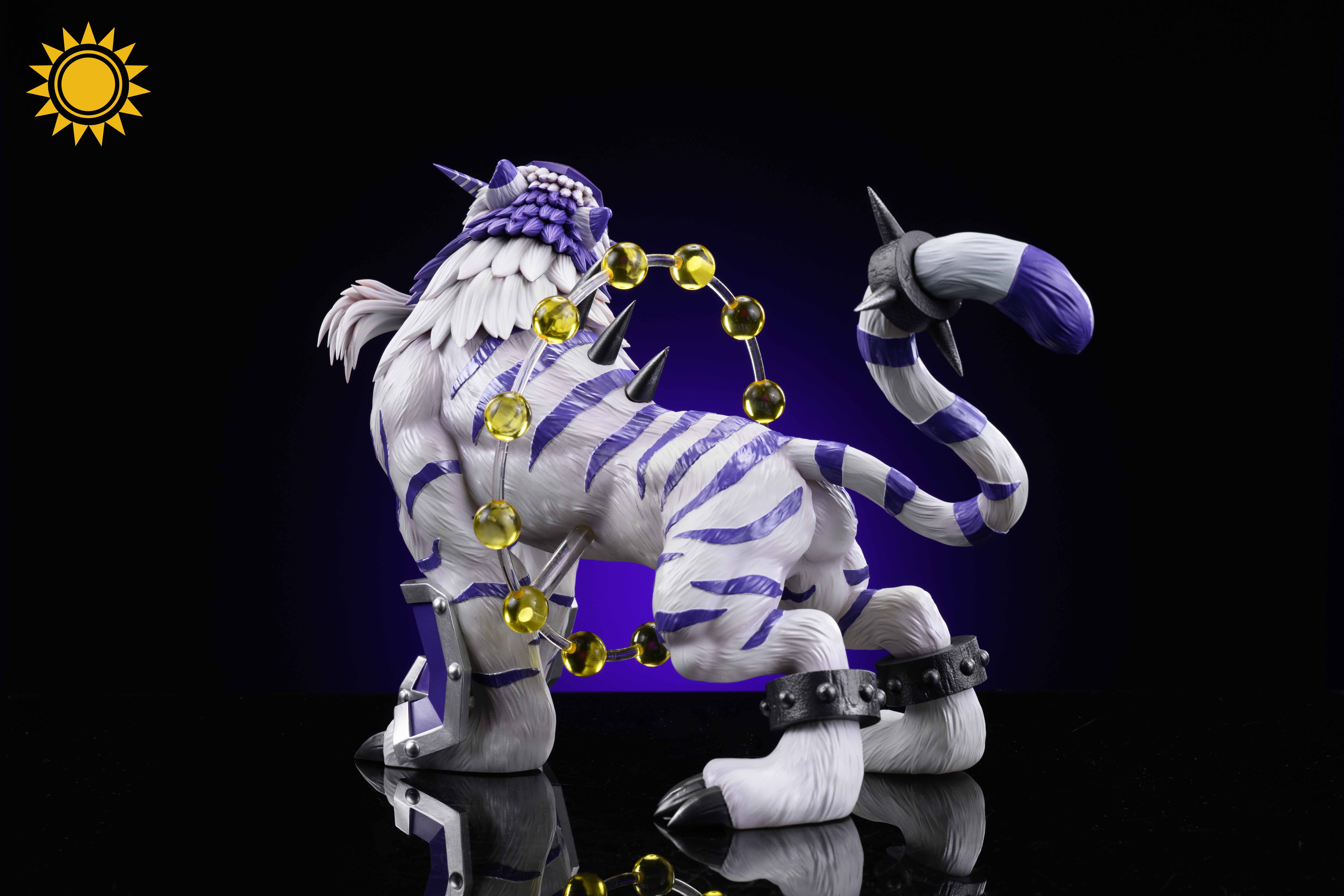 【數碼寶貝】太陽模玩-數碼寶貝四聖獸系列 第一彈 白虎獸