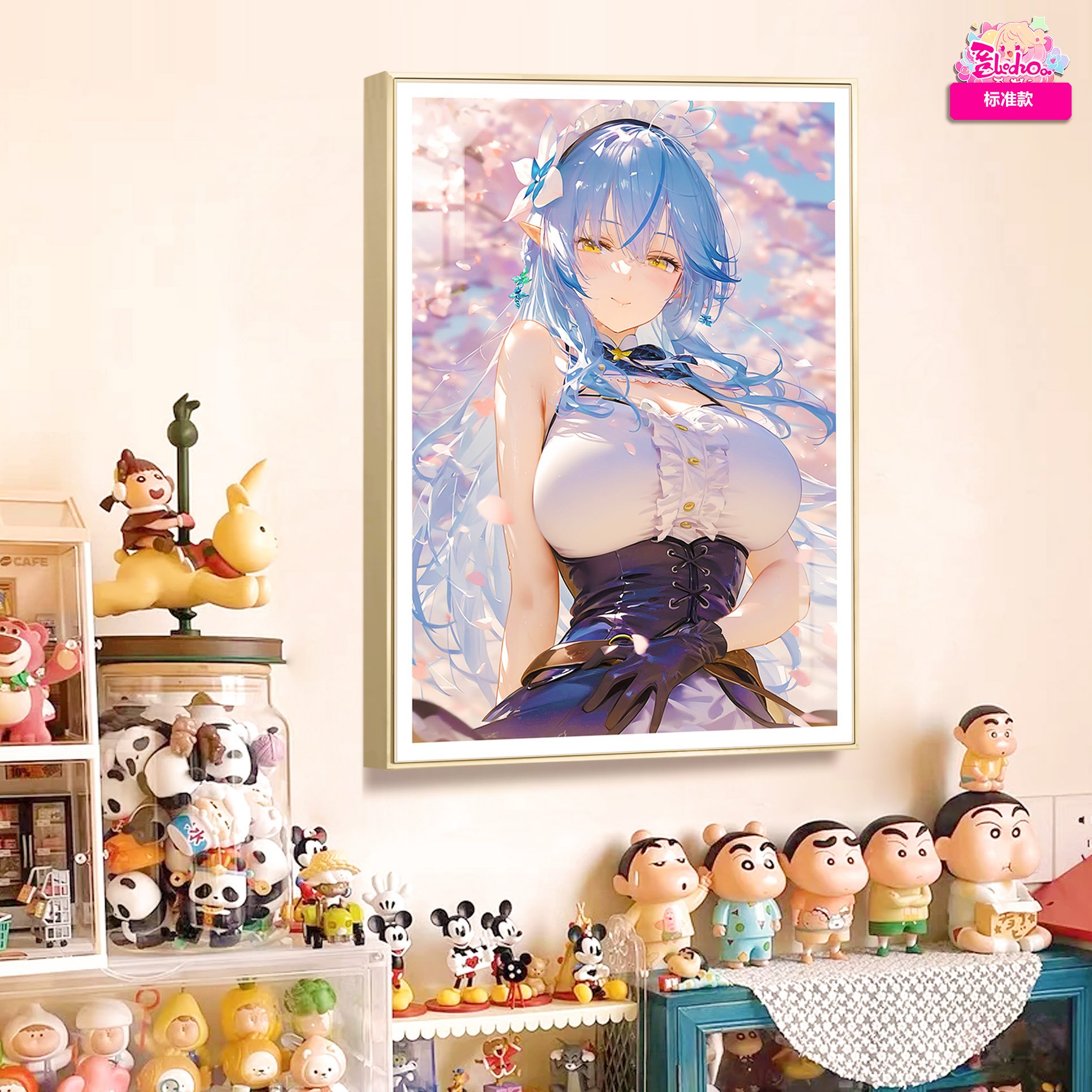 【週邊】阿喵畫社-櫻花季 雪花菈米