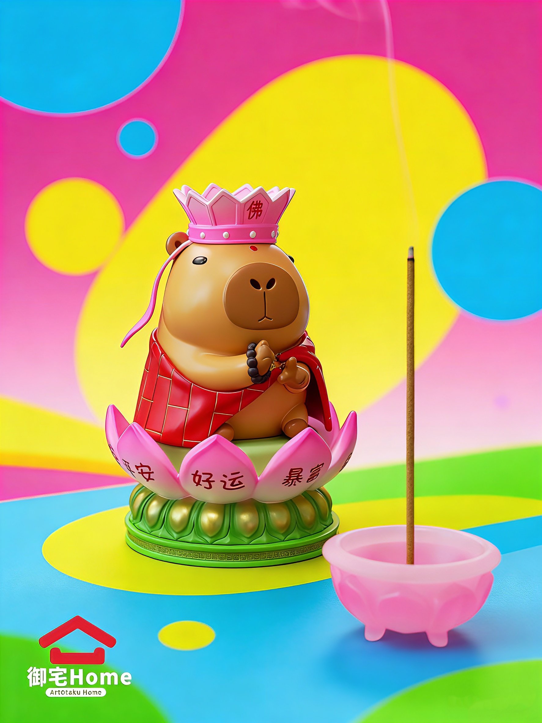 【可愛小物】御宅Home－卡皮巴拉唐僧