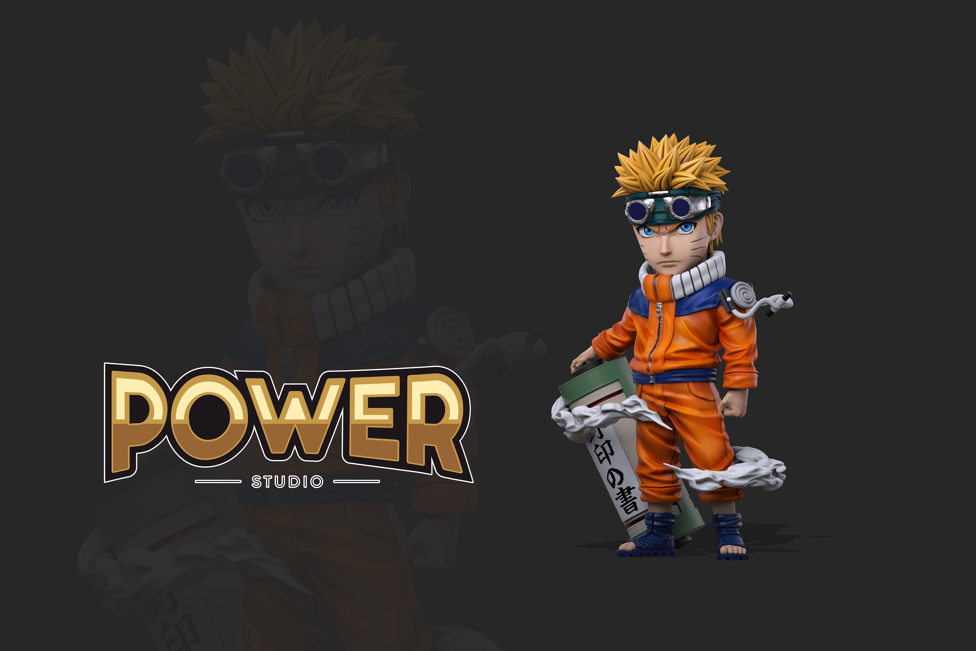 【火影忍者】Power srudio-初登場鳴人