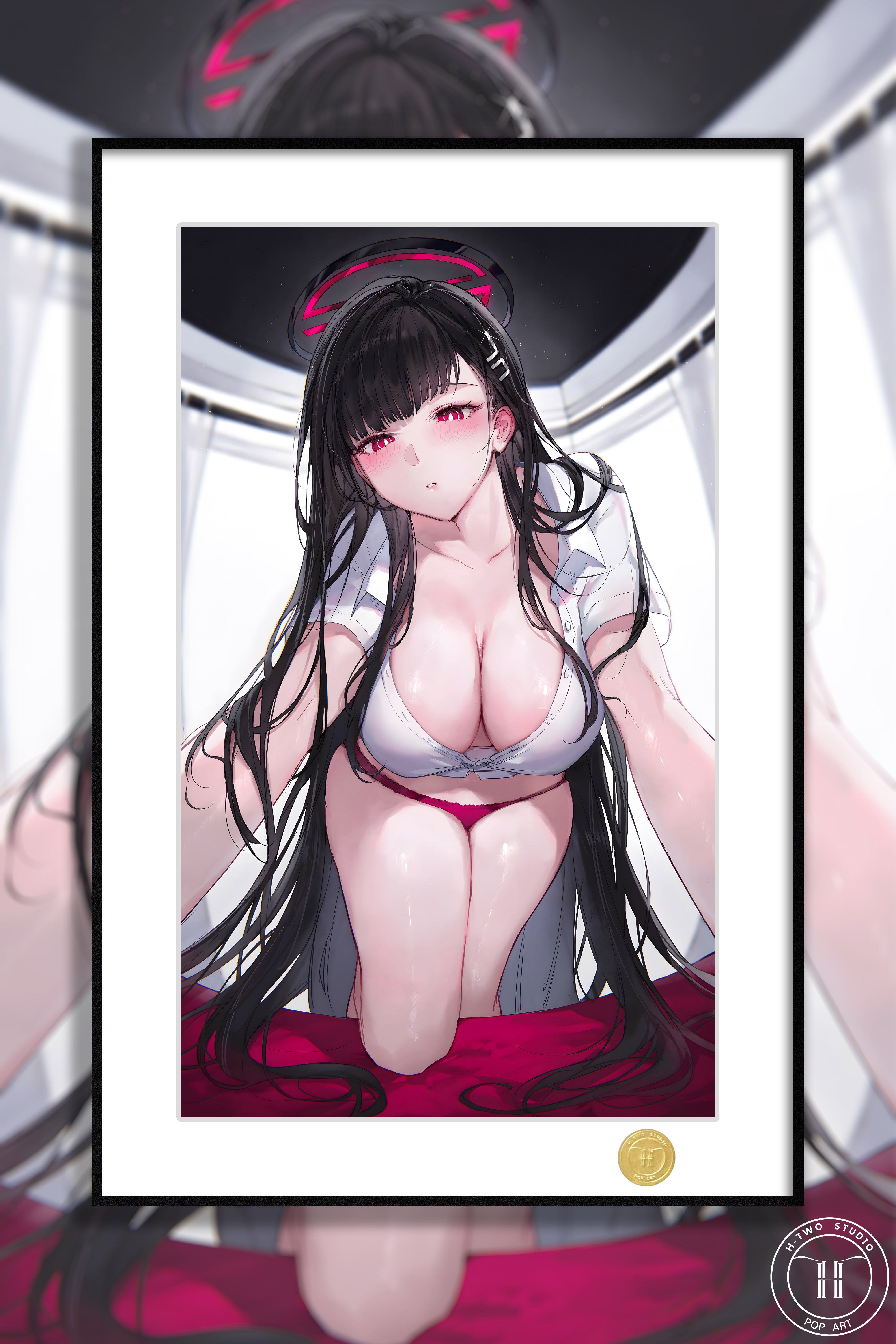 【週邊】H2工作室－碧藍檔案 調月莉音 裝飾畫