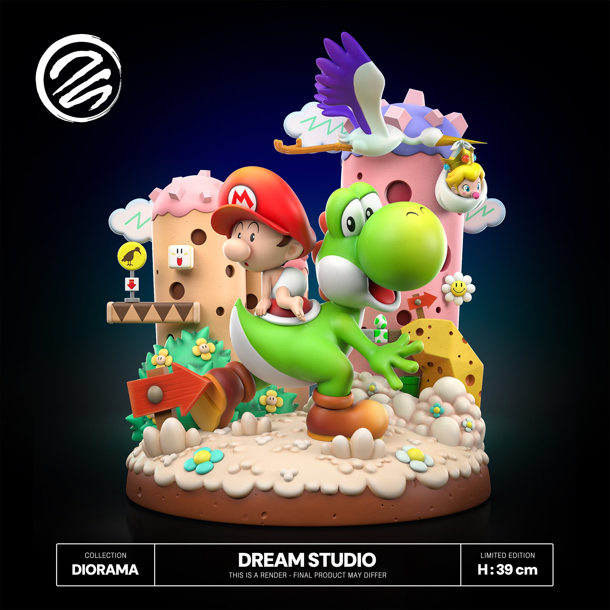 【電玩】Dream Studio-耀西島馬裡奧