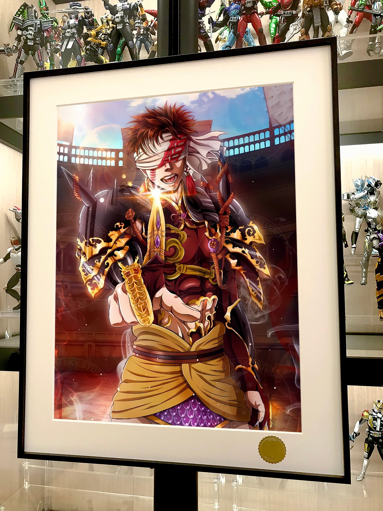 【週邊】星空工作室－終末的女武神 始皇帝 裝飾畫