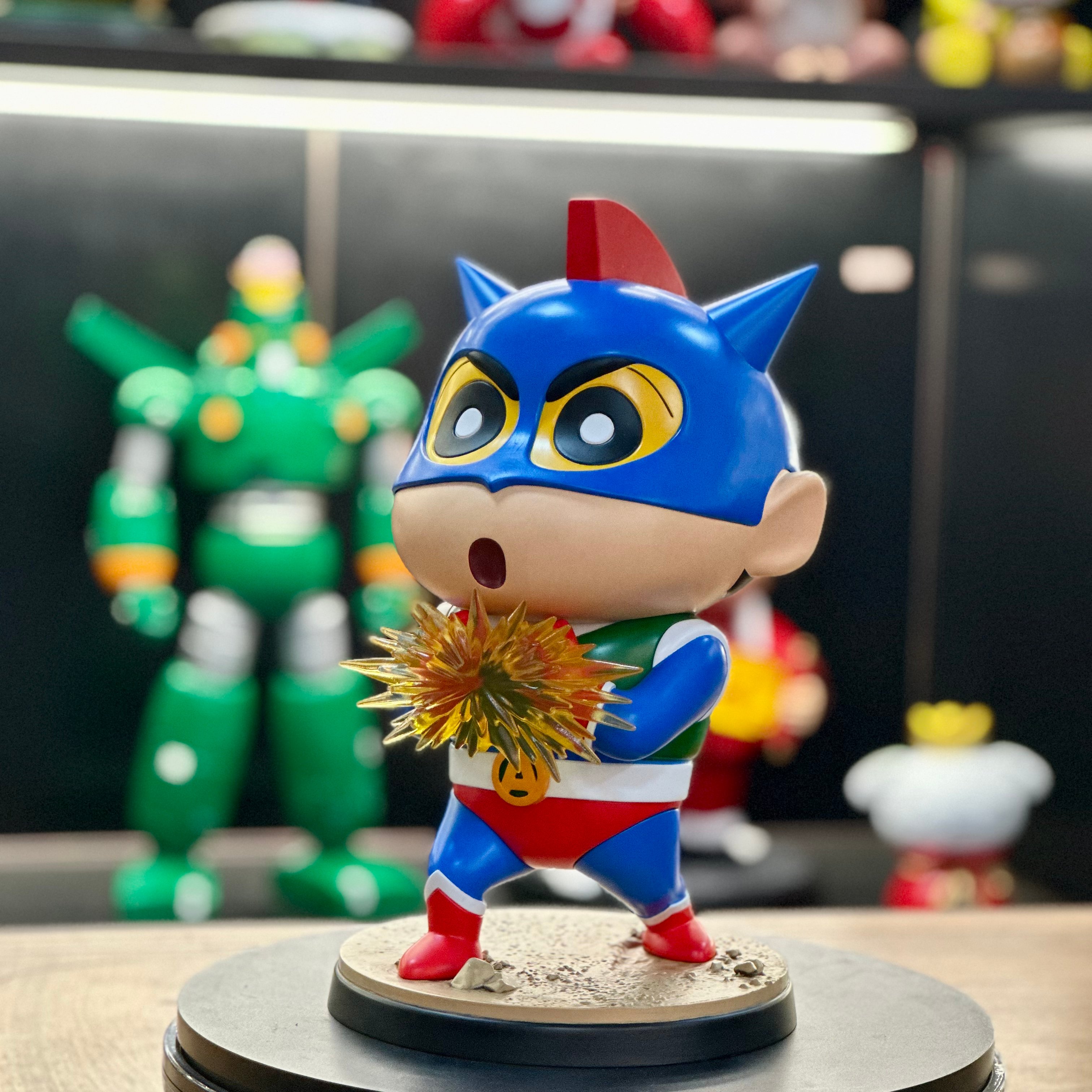 【蠟筆小新】動感光波工作室-動感超人小新