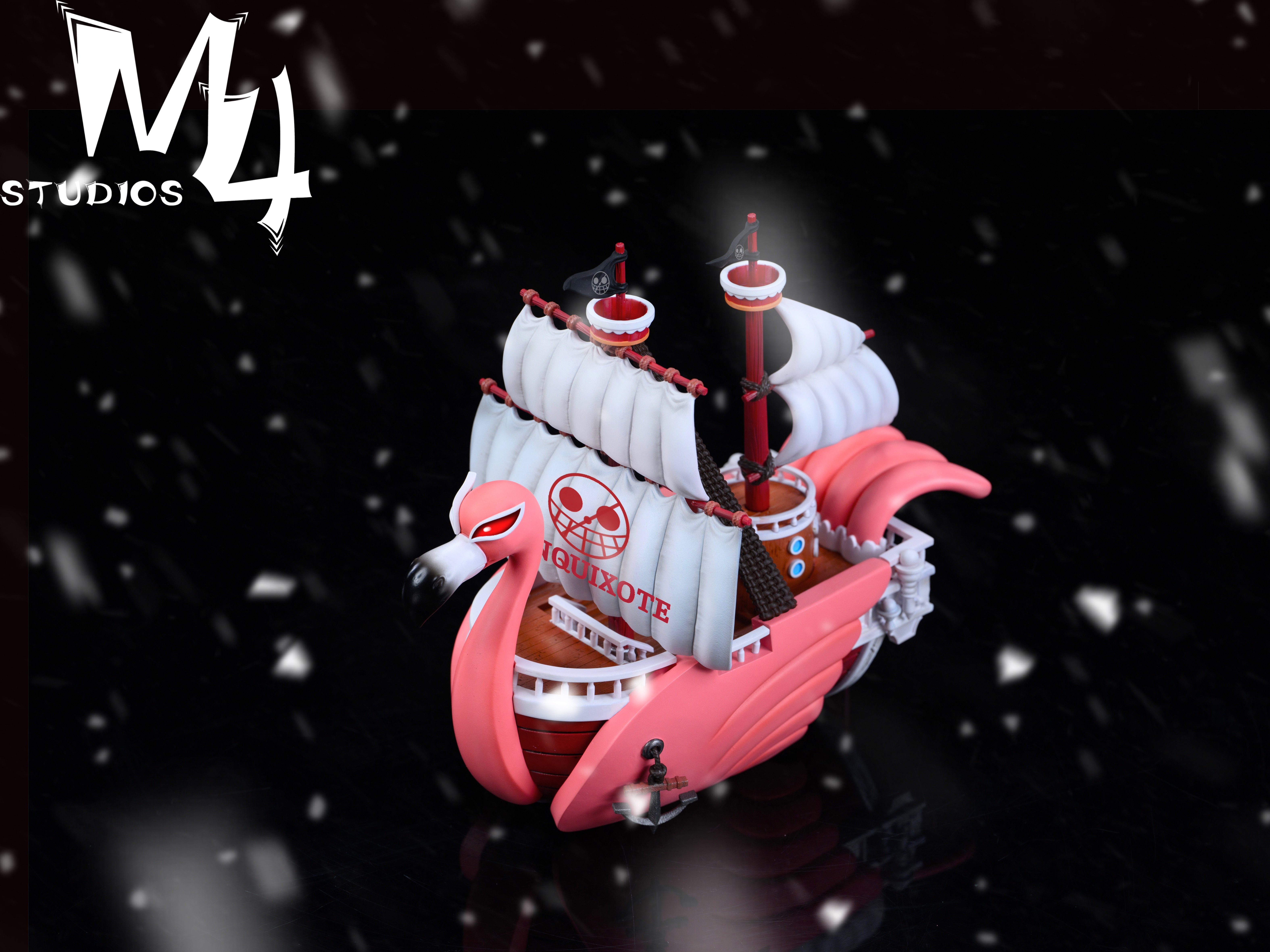 【海賊王】M4工作室-全員船系列 第五彈 佛朗明哥號