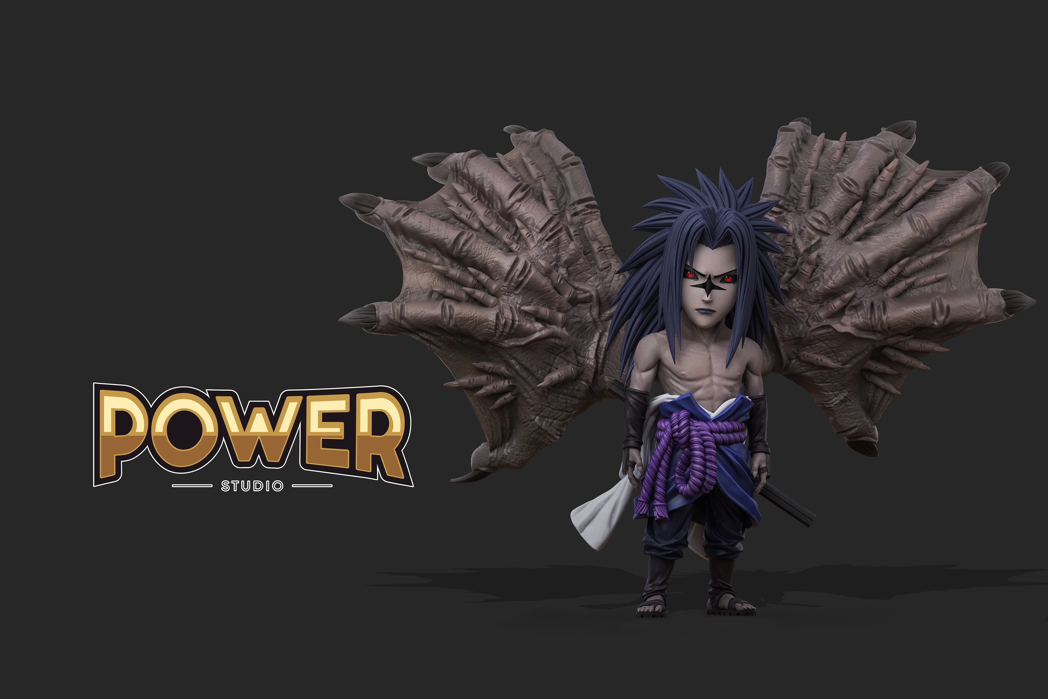 【火影忍者】Power studio-火影共鳴系列 咒印佐助