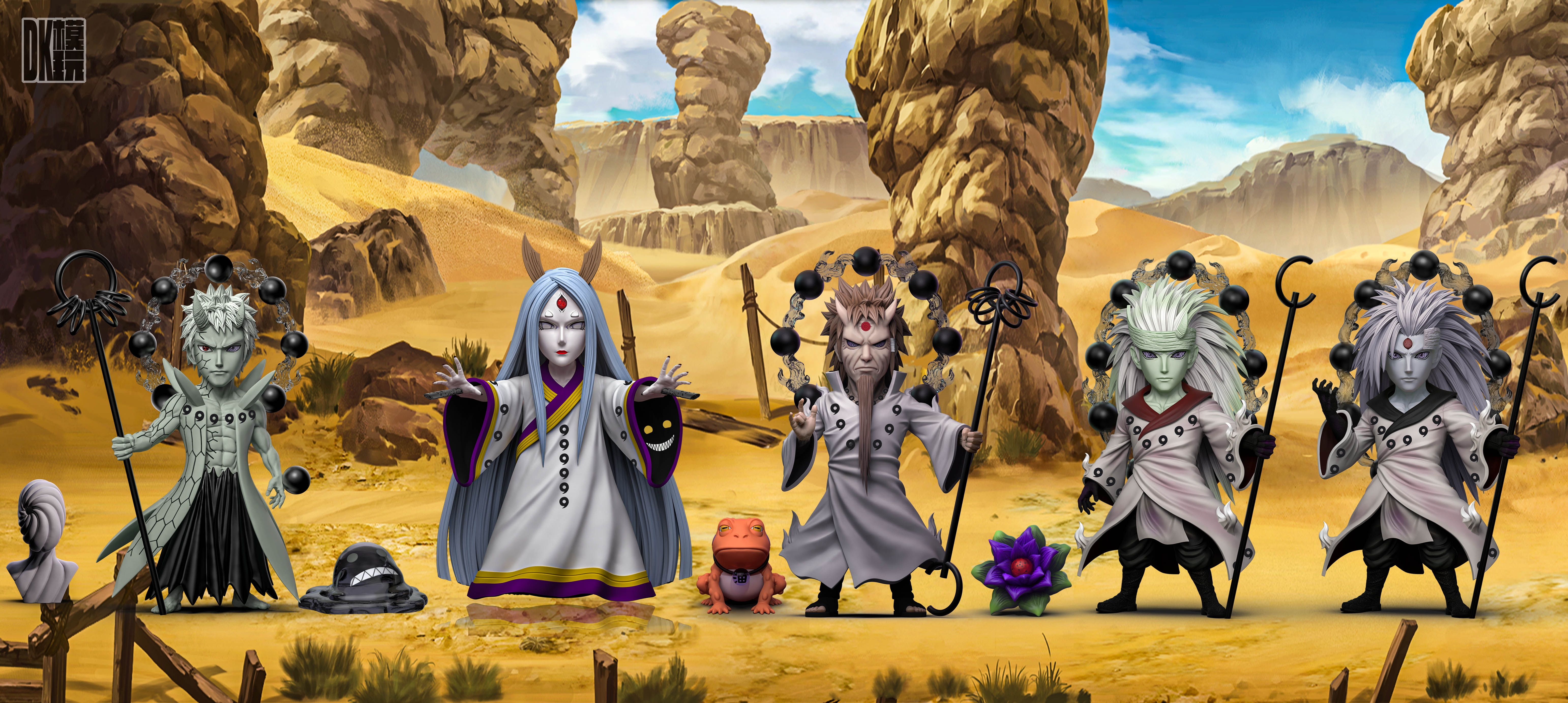 【火影忍者】DK模玩-第四次忍者大戰 第四彈 宇智波帶土