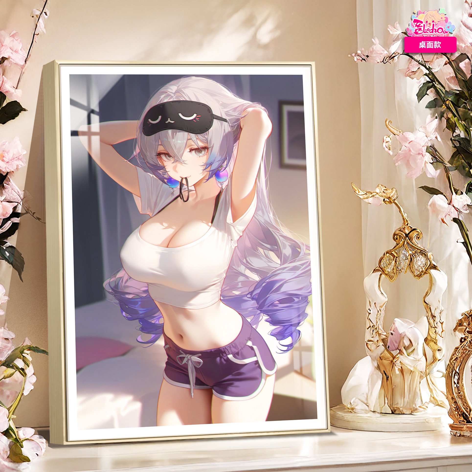 【週邊】阿喵畫社-入睡前奏 銀狼