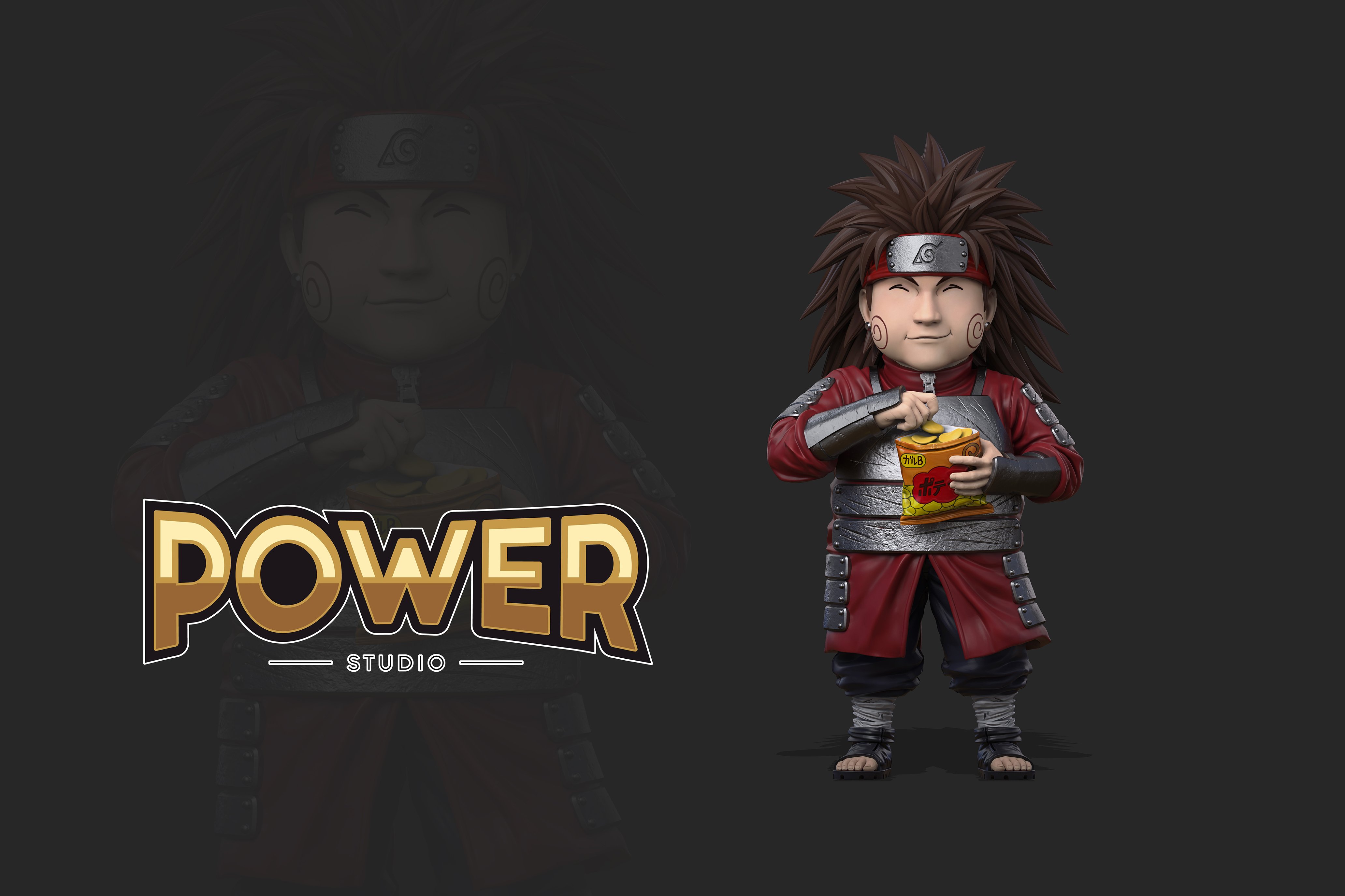 【火影忍者】Power studio-12小強 第八彈 秋道丁次