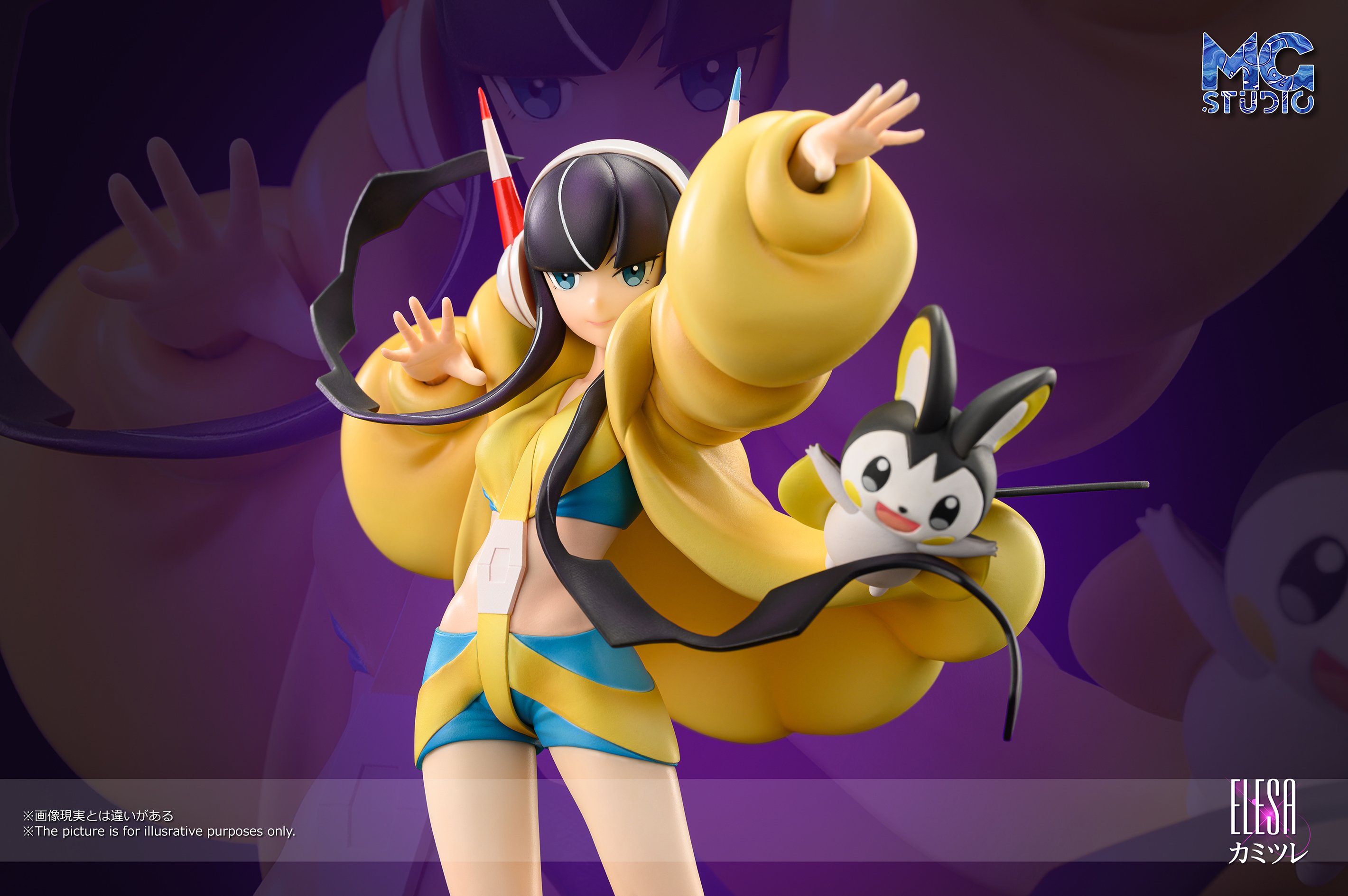 【寶可夢】MG Studio-scaleworld比例世界 瑪俐 小菊兒 圖鑑比例