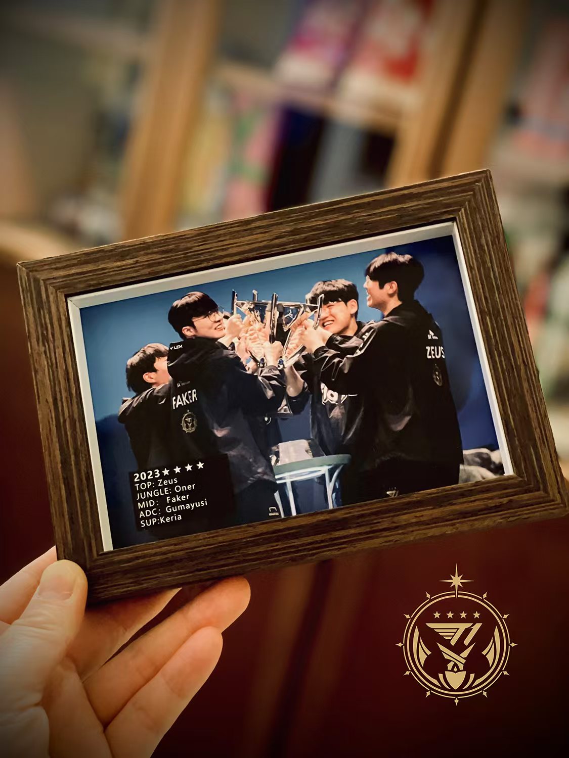 【週邊】千鳥社-SKT歷屆冠軍英雄聯盟T1戰隊擺台