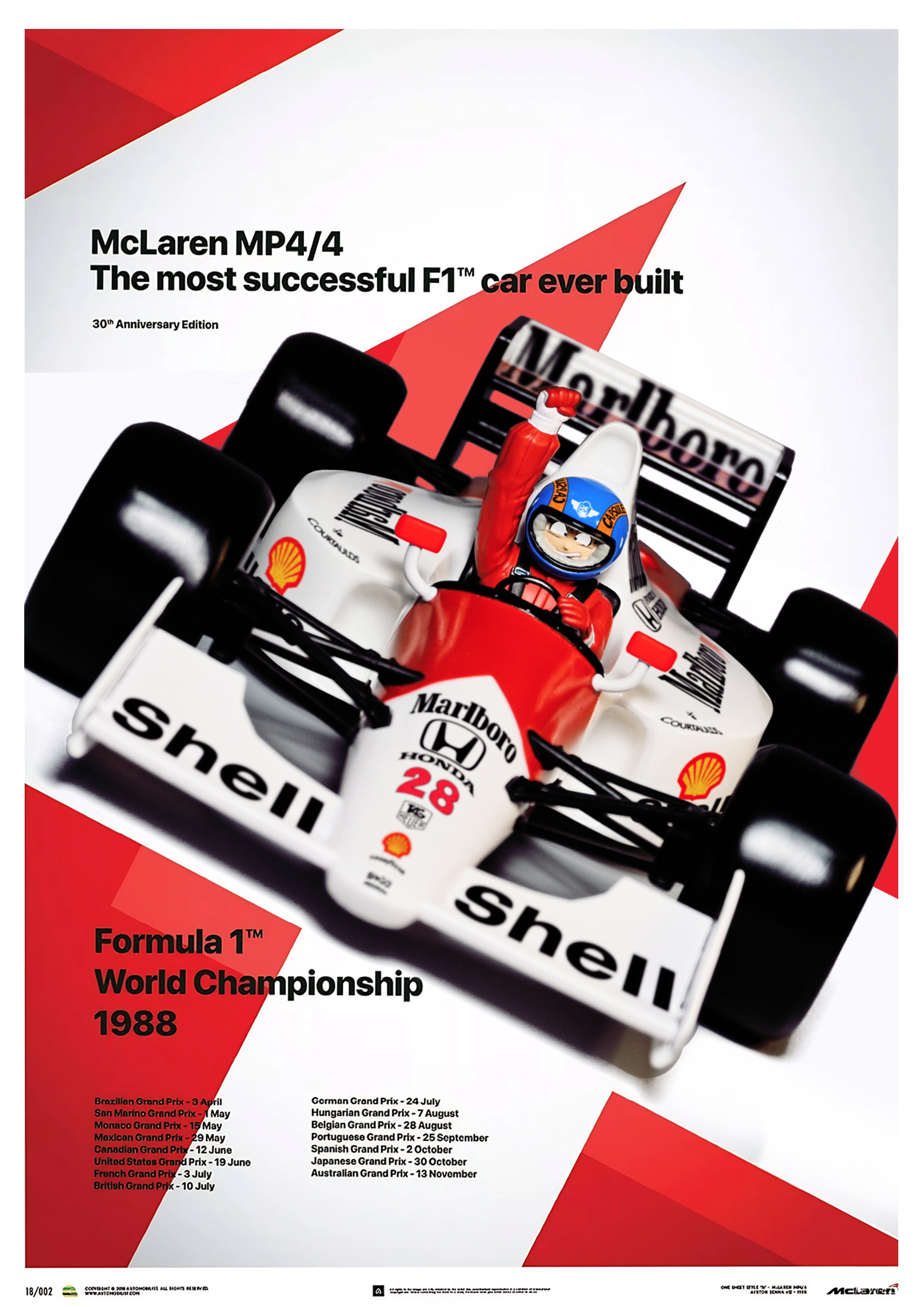 【七龍珠】DW工作室-第三彈 扉頁F1賽車