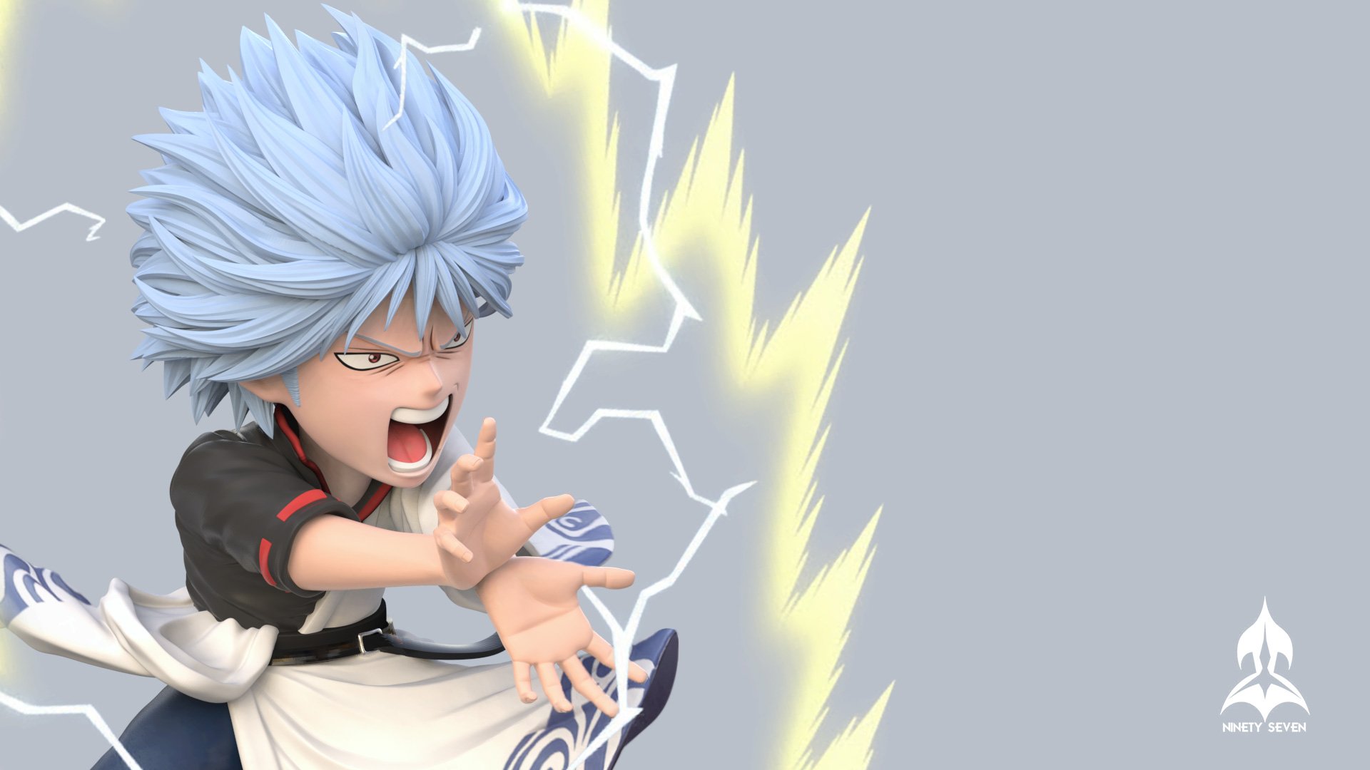 【銀魂】NINETY SEVEN STUDIO-萬事屋の三人組