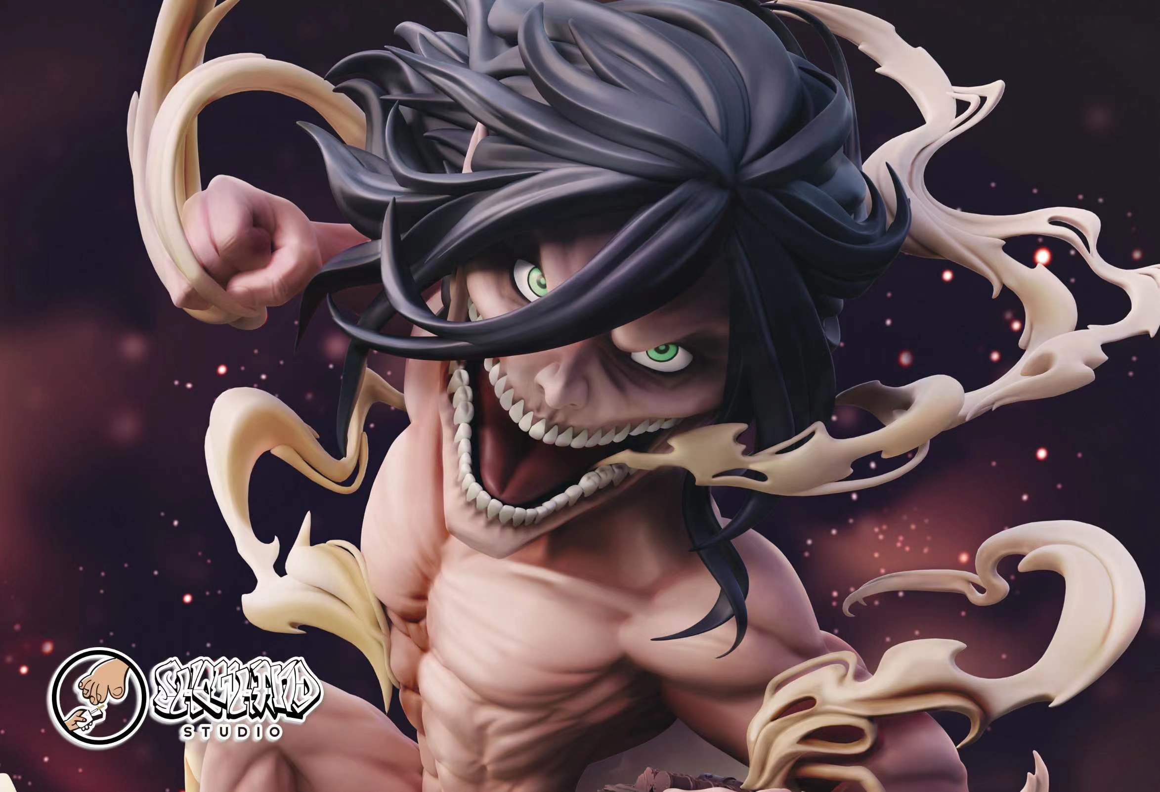 【進擊的巨人】Showhand-巨人場景補全 第一彈 進擊巨