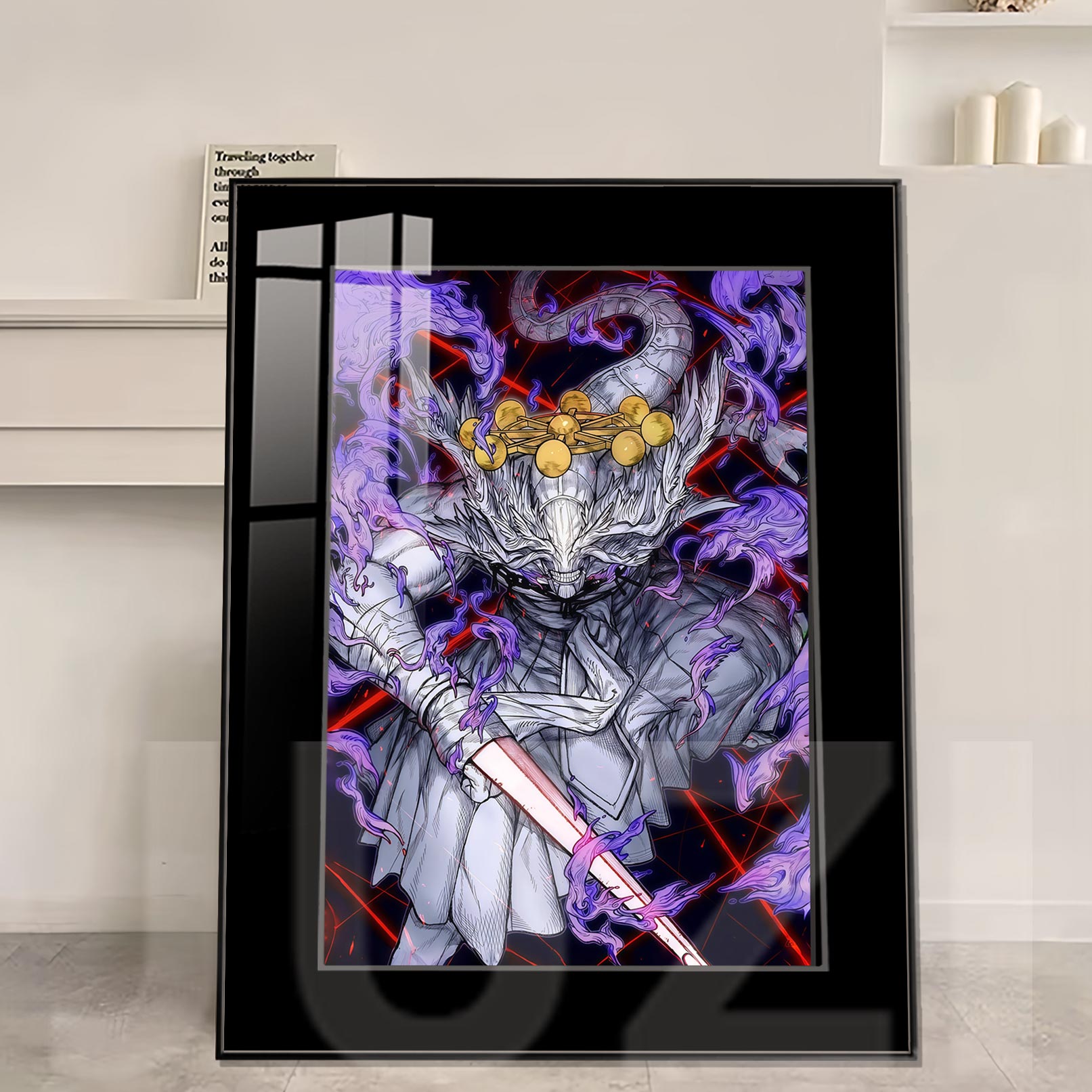 【週邊】橘子工作室－咒術迴戰 退魔之劍 魔虛羅 裝飾畫