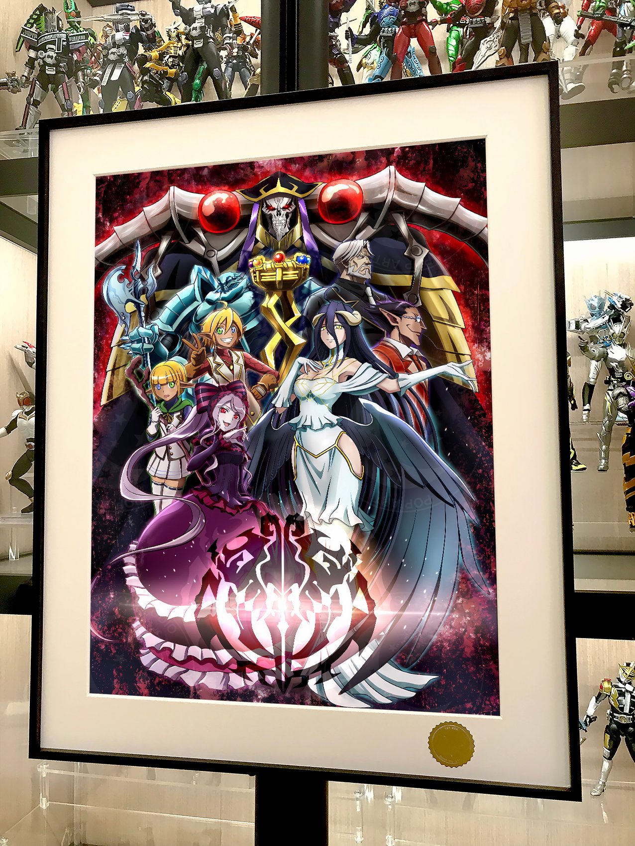 【週邊】星空工作室－OVERLORD 骨王 裝飾畫