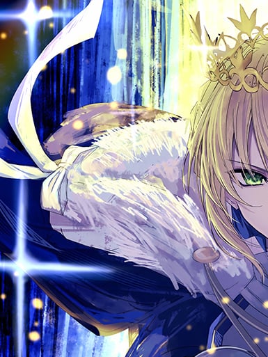 【週邊】巴洛克－Fate 王冠saber 裝飾畫＆冰箱貼