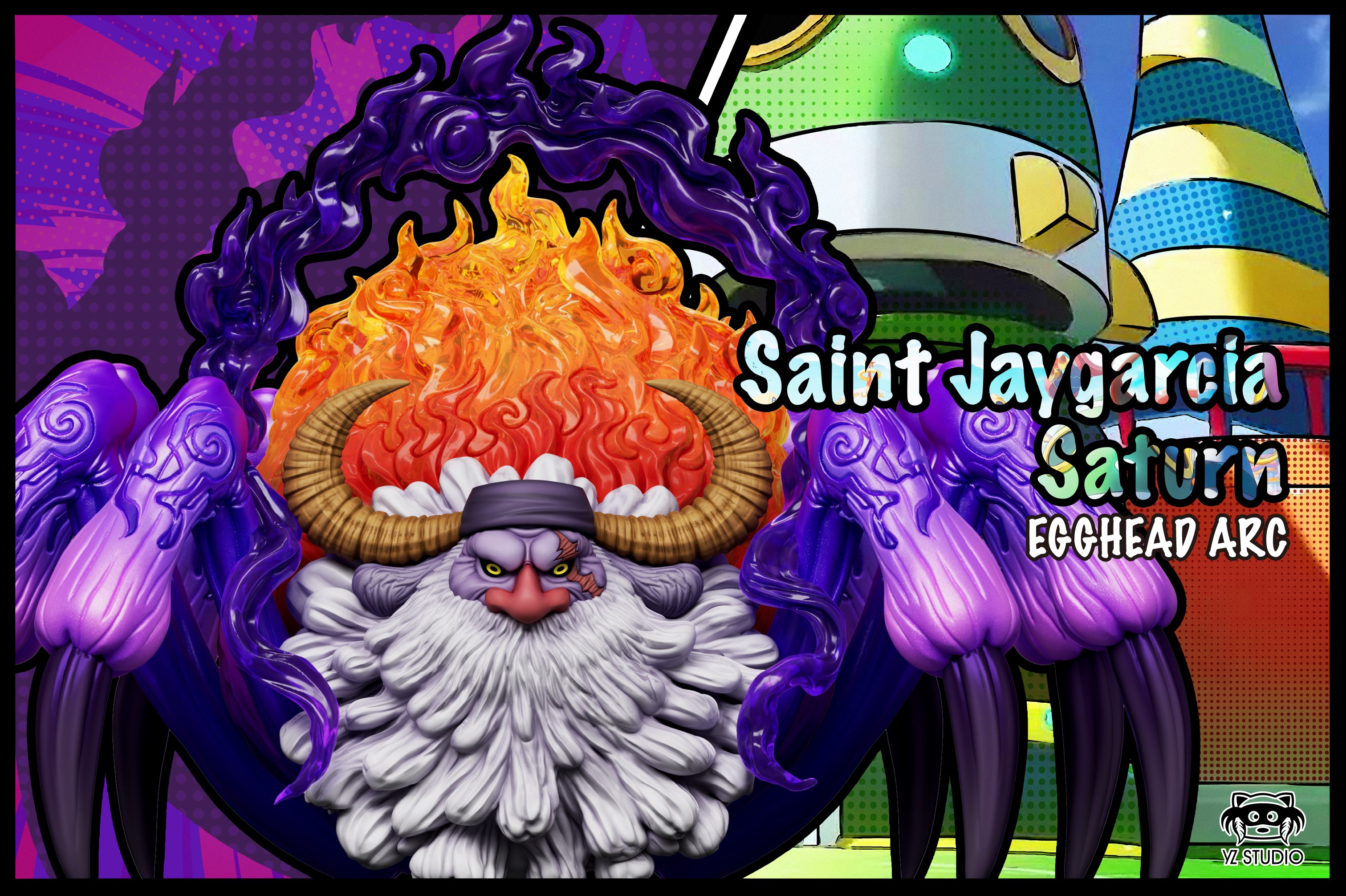 【海賊王】YZ工作室-未來島 第21彈 五老星 薩坦聖 牛鬼形態