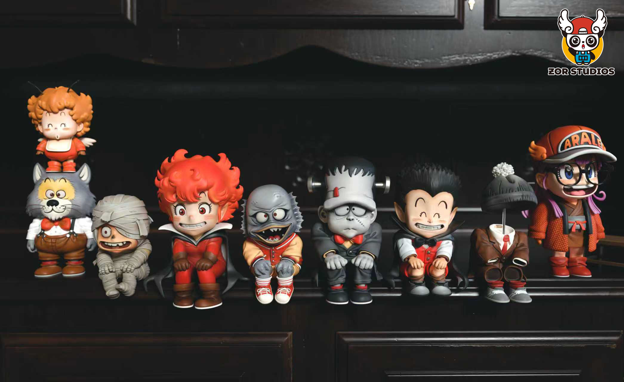 【阿拉蕾】ZOR-Studios-WCF系列 萬聖節扉頁排坐 第一彈