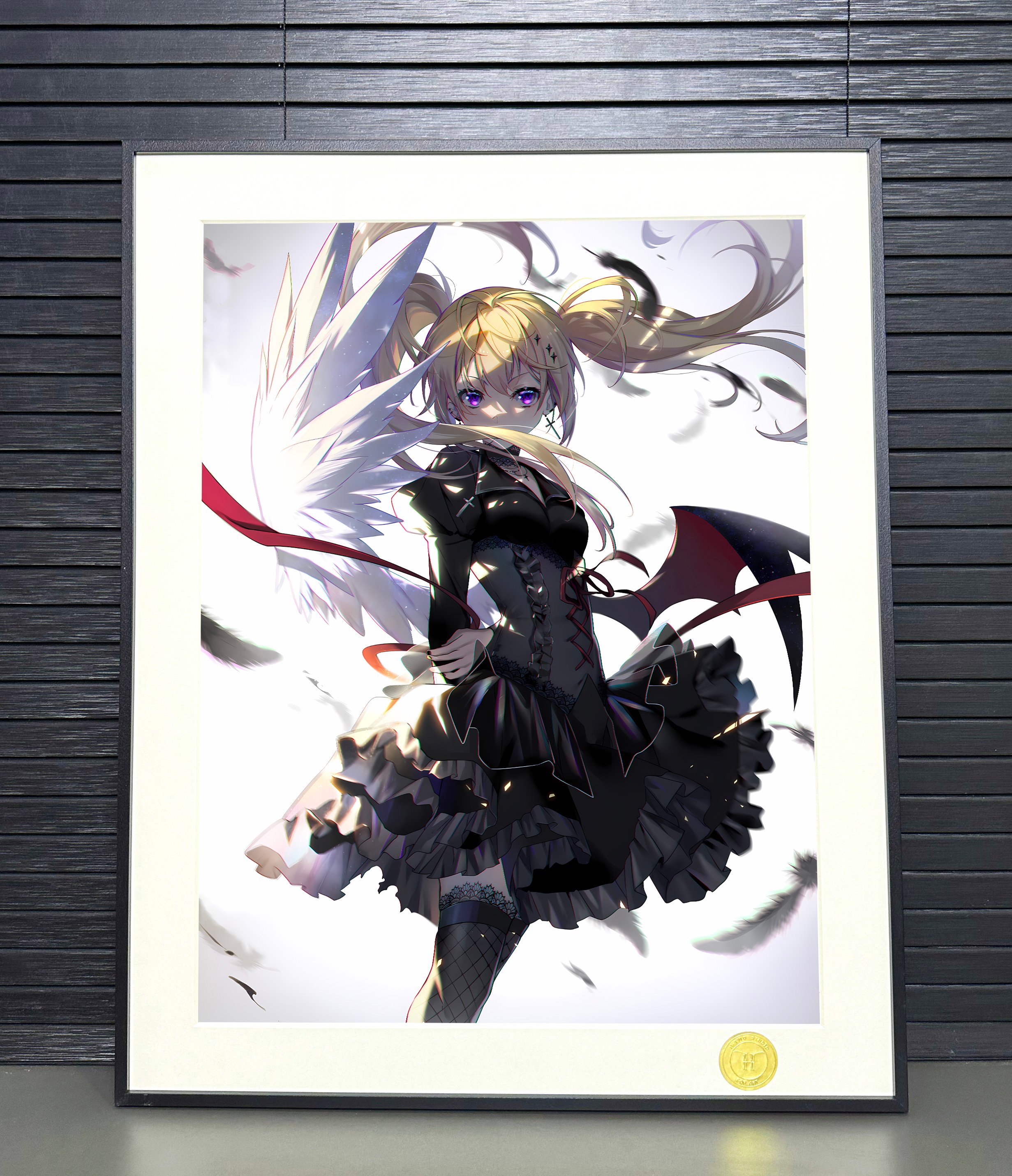 【週邊】H2工作室-月詠歌唄 守護甜心日奈森亞夢月詠幾鬥裝飾畫