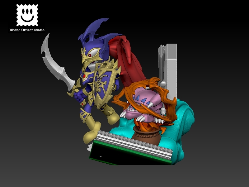 【遊戲王】神官工作室-卡通混沌戰士