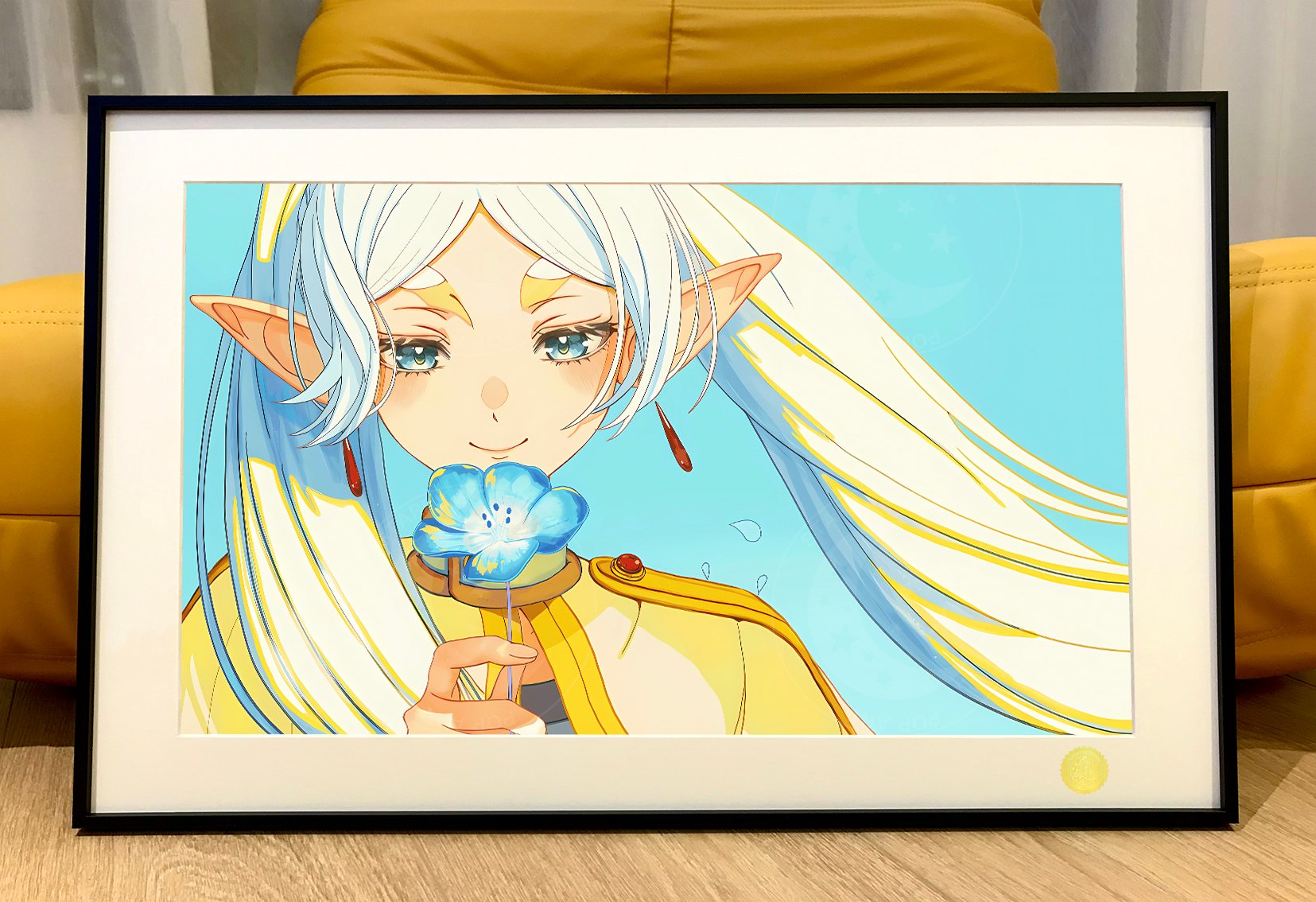 【週邊】星空工作室－葬送的芙莉蓮 花之芙莉蓮 裝飾畫